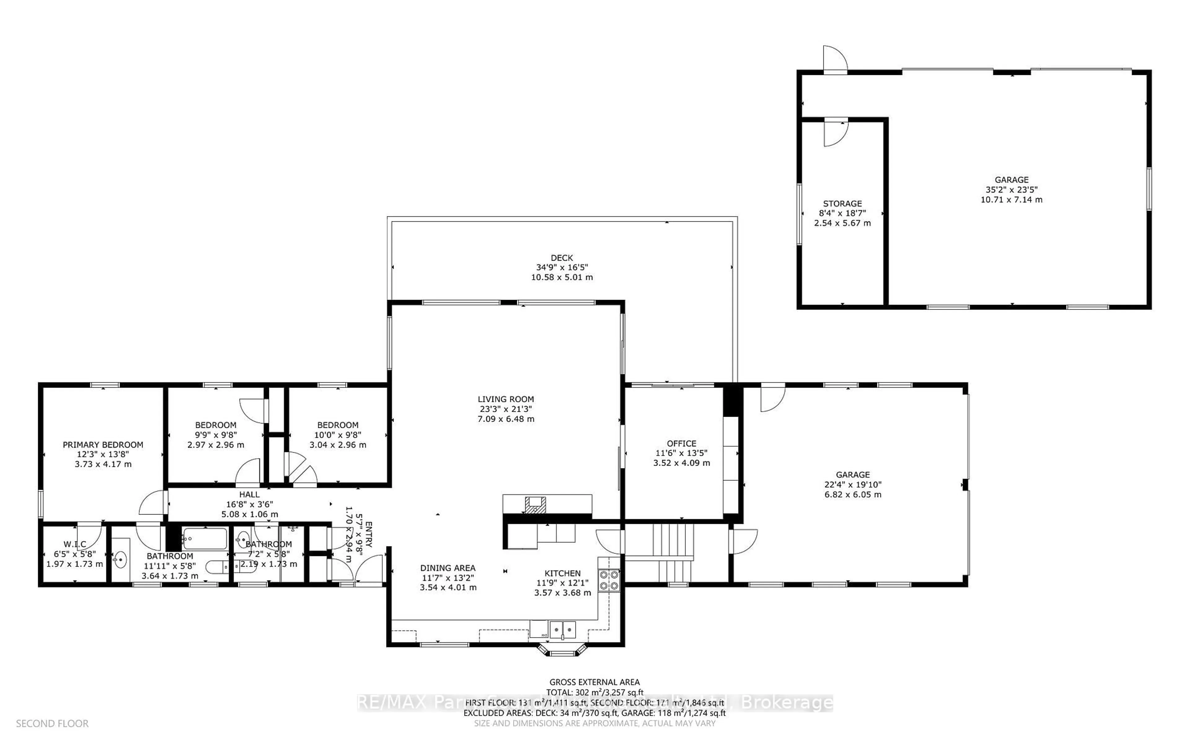 Floor plan for 28 Lakeside Dr, McKellar Ontario P2A 0B4