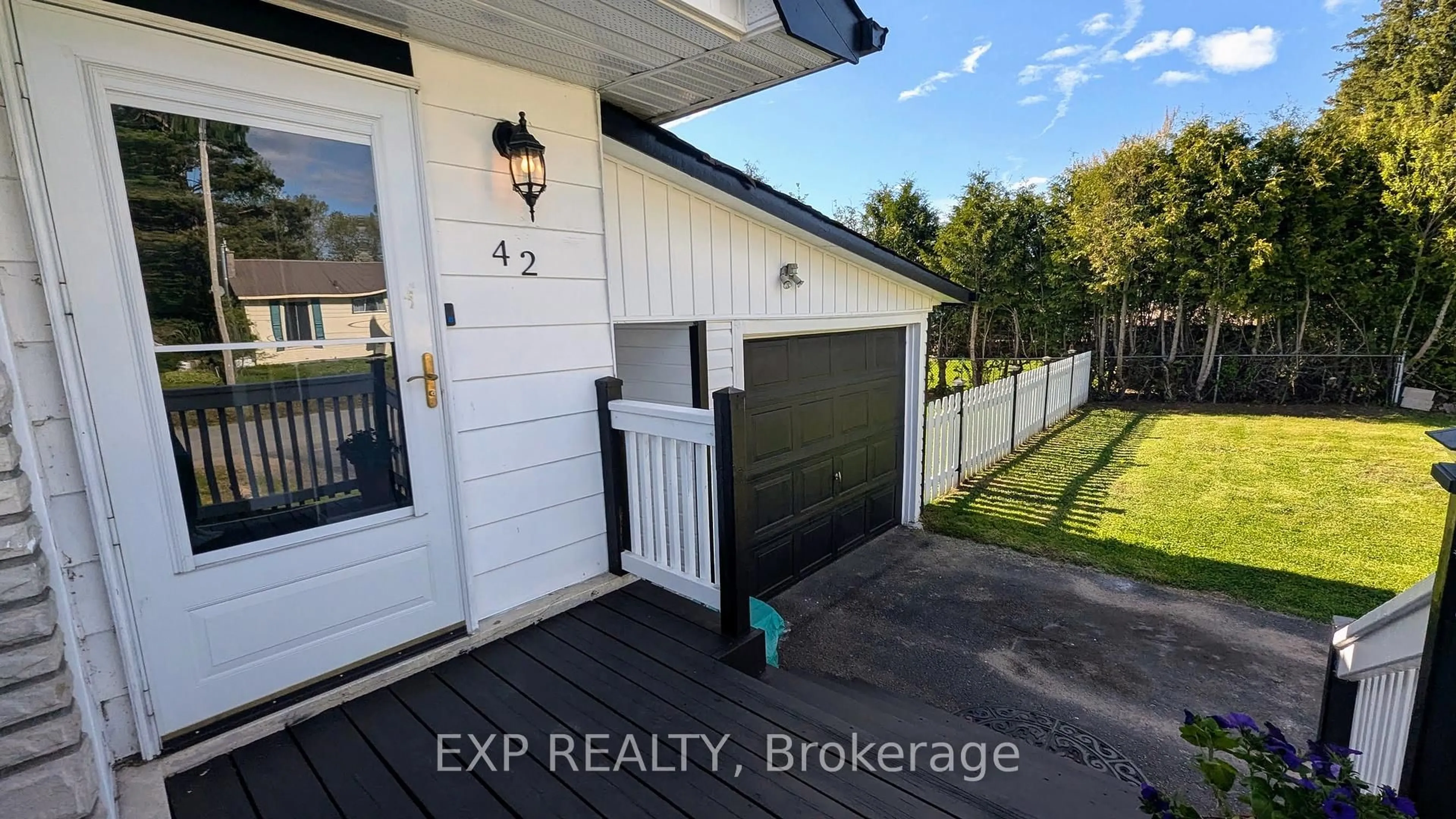 A pic from outside/outdoor area/front of a property/back of a property/a pic from drone, unknown for 42 Larch St, Highlands East Ontario K0L 1M0