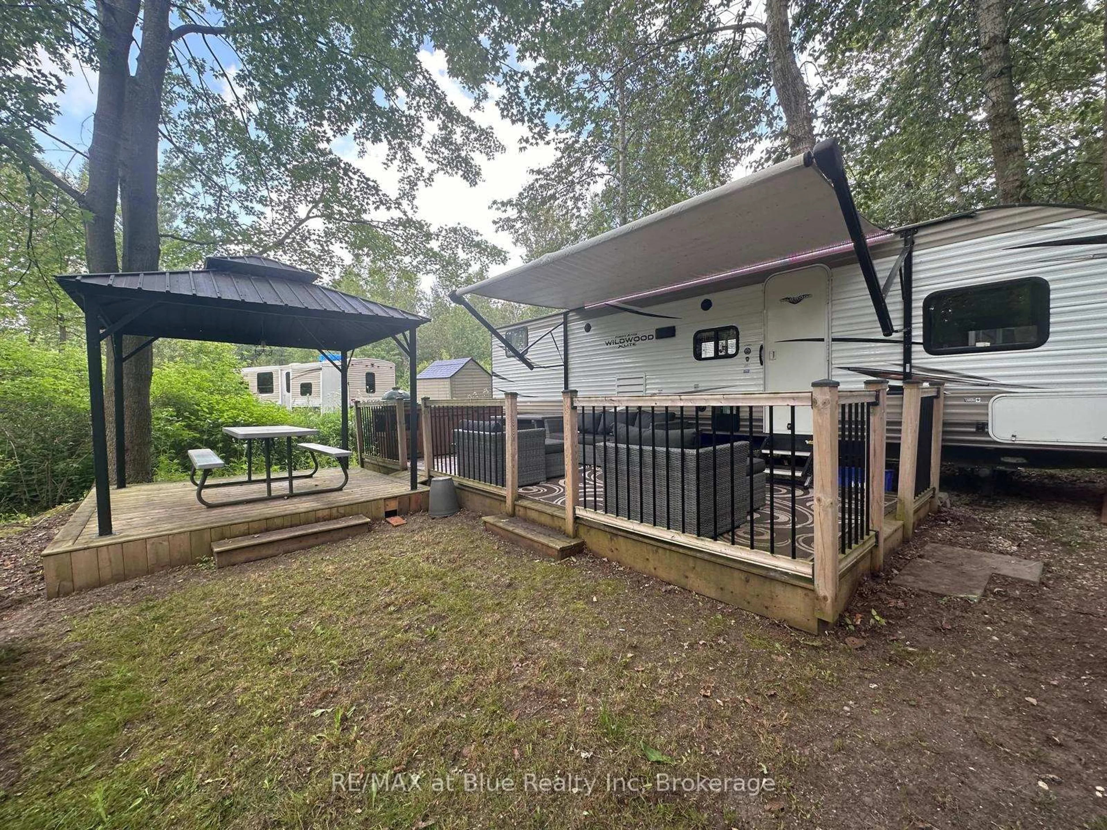 A pic from outside/outdoor area/front of a property/back of a property/a pic from drone, unknown for 7489 SIDEROAD 5 N/A #T8, Wellington North Ontario N0G 2L0
