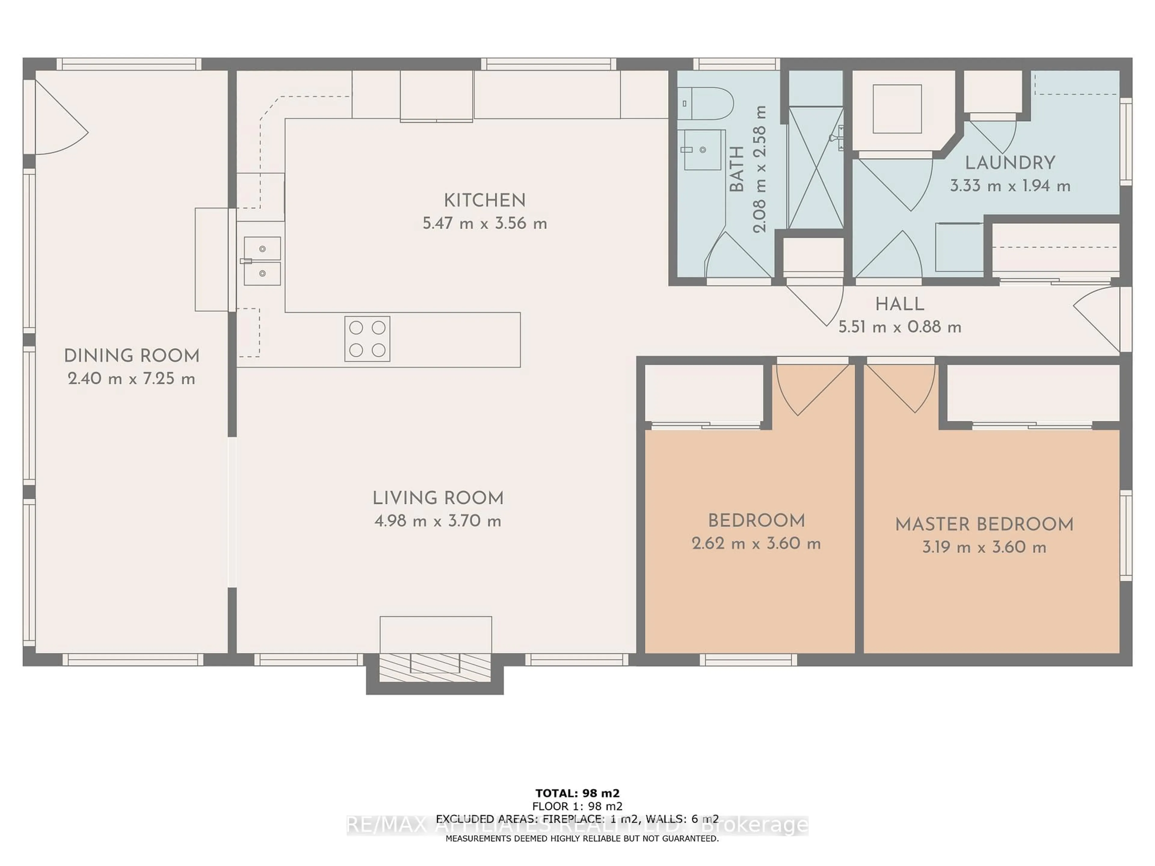Floor plan for 112 AVENUE 4A Ave, Beckwith Ontario K7C 4L7