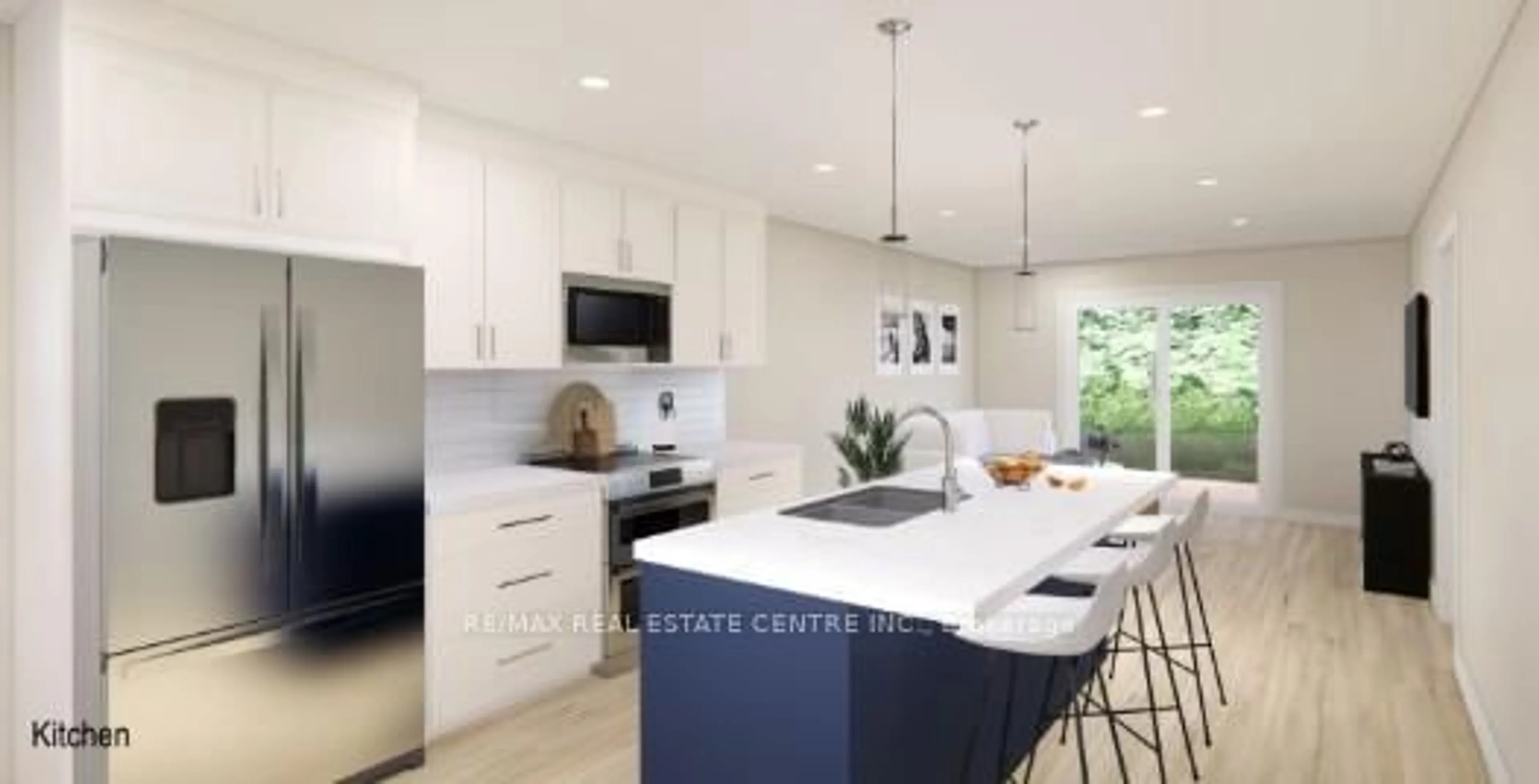 Contemporary kitchen, ceramic/tile floor for 167 Ironwood Tr, Chatham-Kent Ontario N7M 0T3