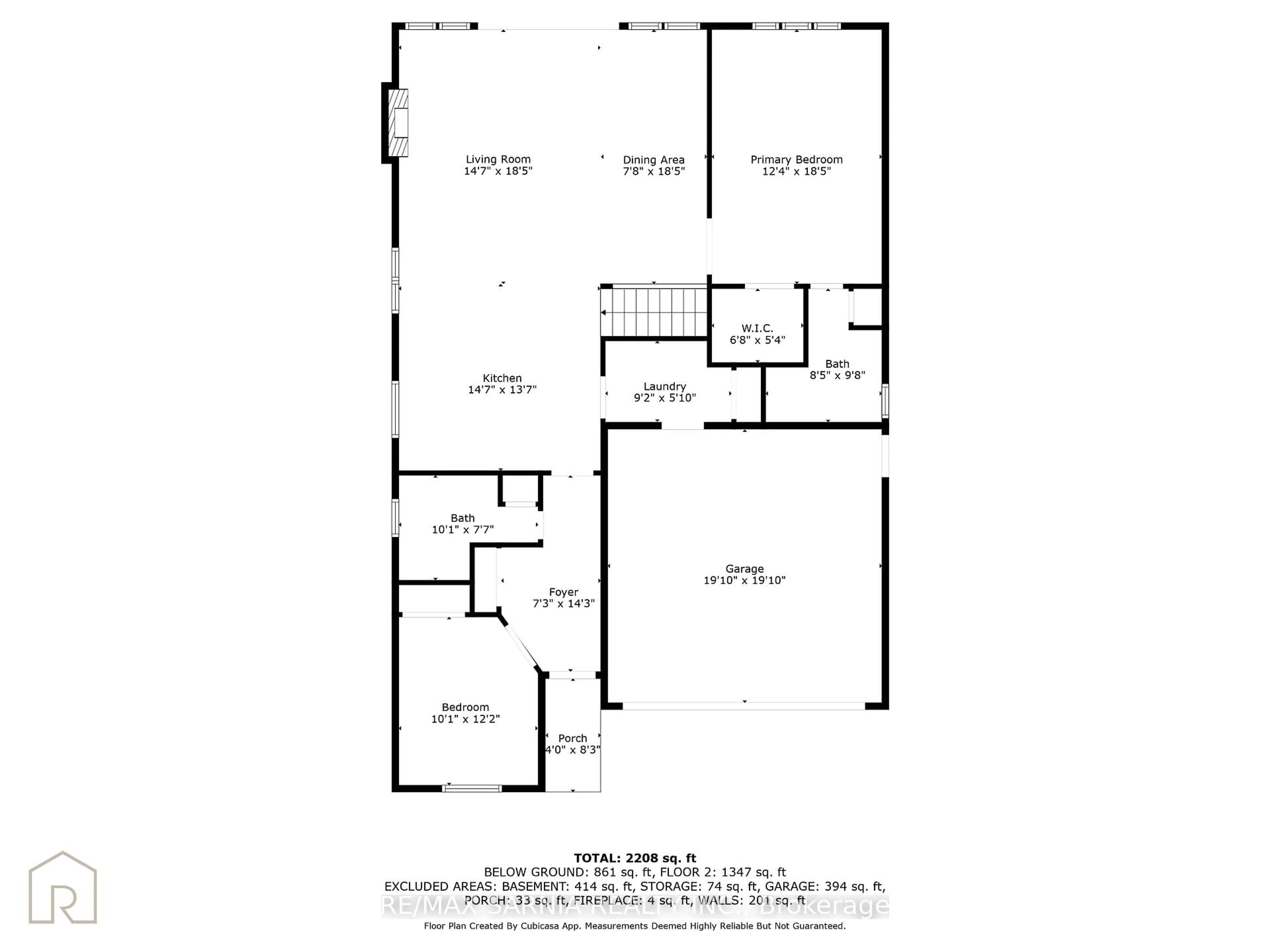 Floor plan for 4062 Bluepoint Dr, Plympton-Wyoming Ontario N0N 1J0