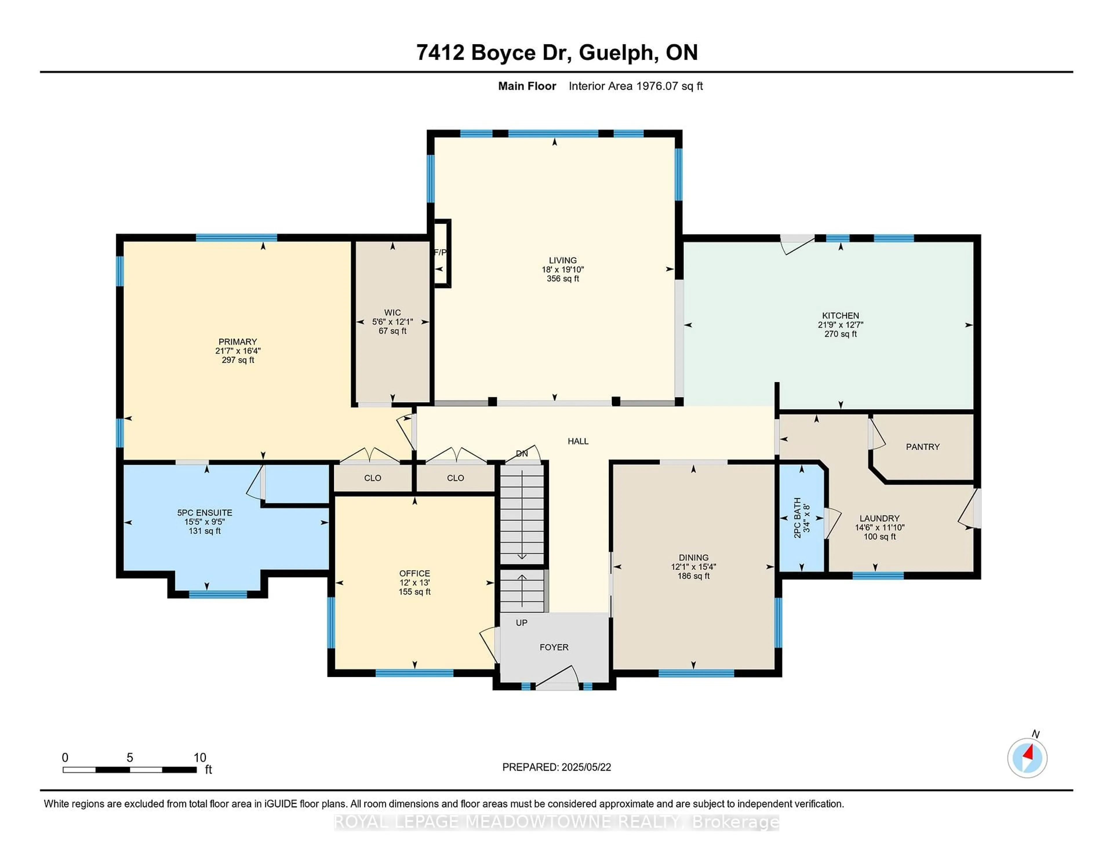 Floor plan for 7412 Boyce Dr, Puslinch Ontario N0B 2J0