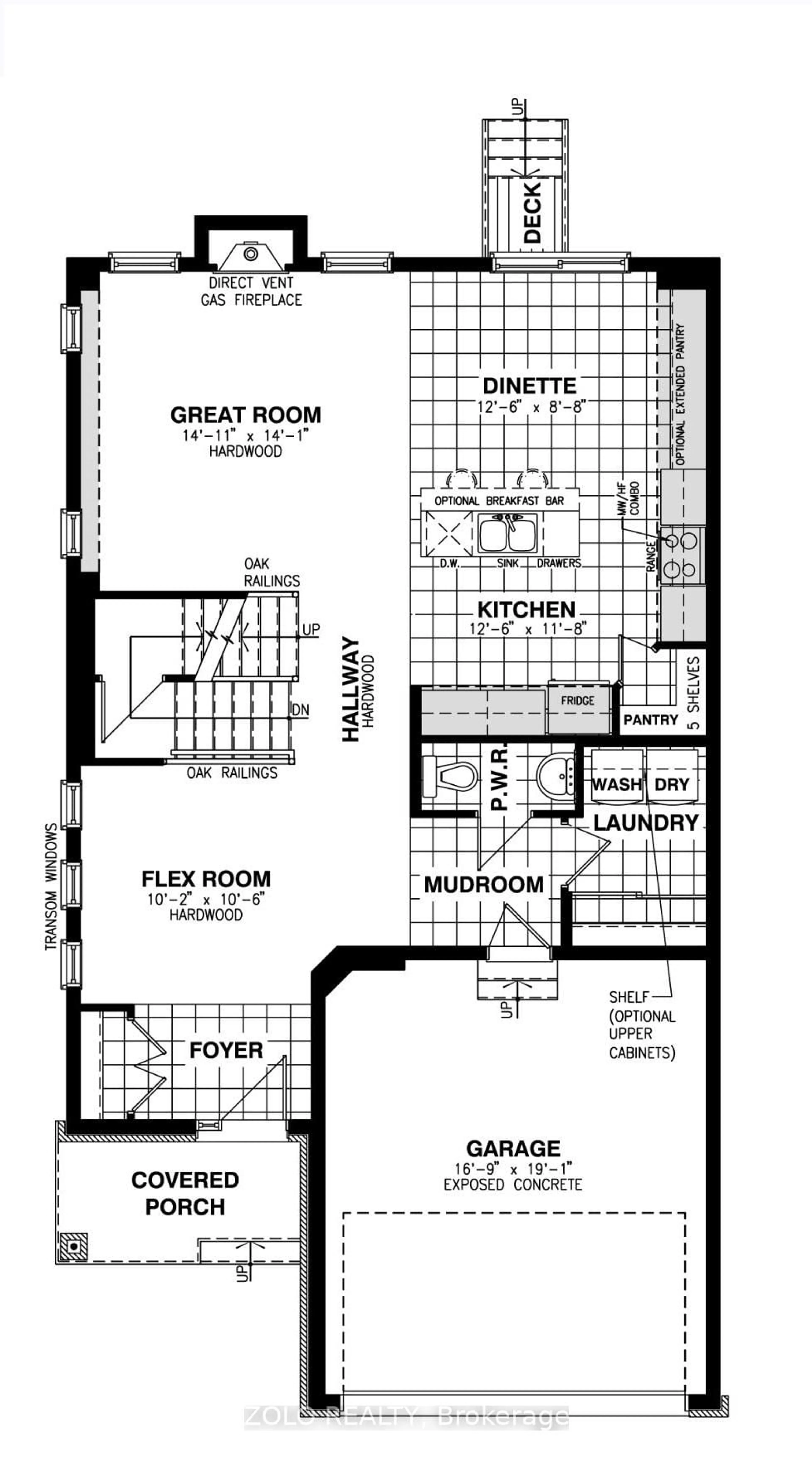 Floor plan for 661 Parade Dr, Ottawa Ontario K2S 0Z2
