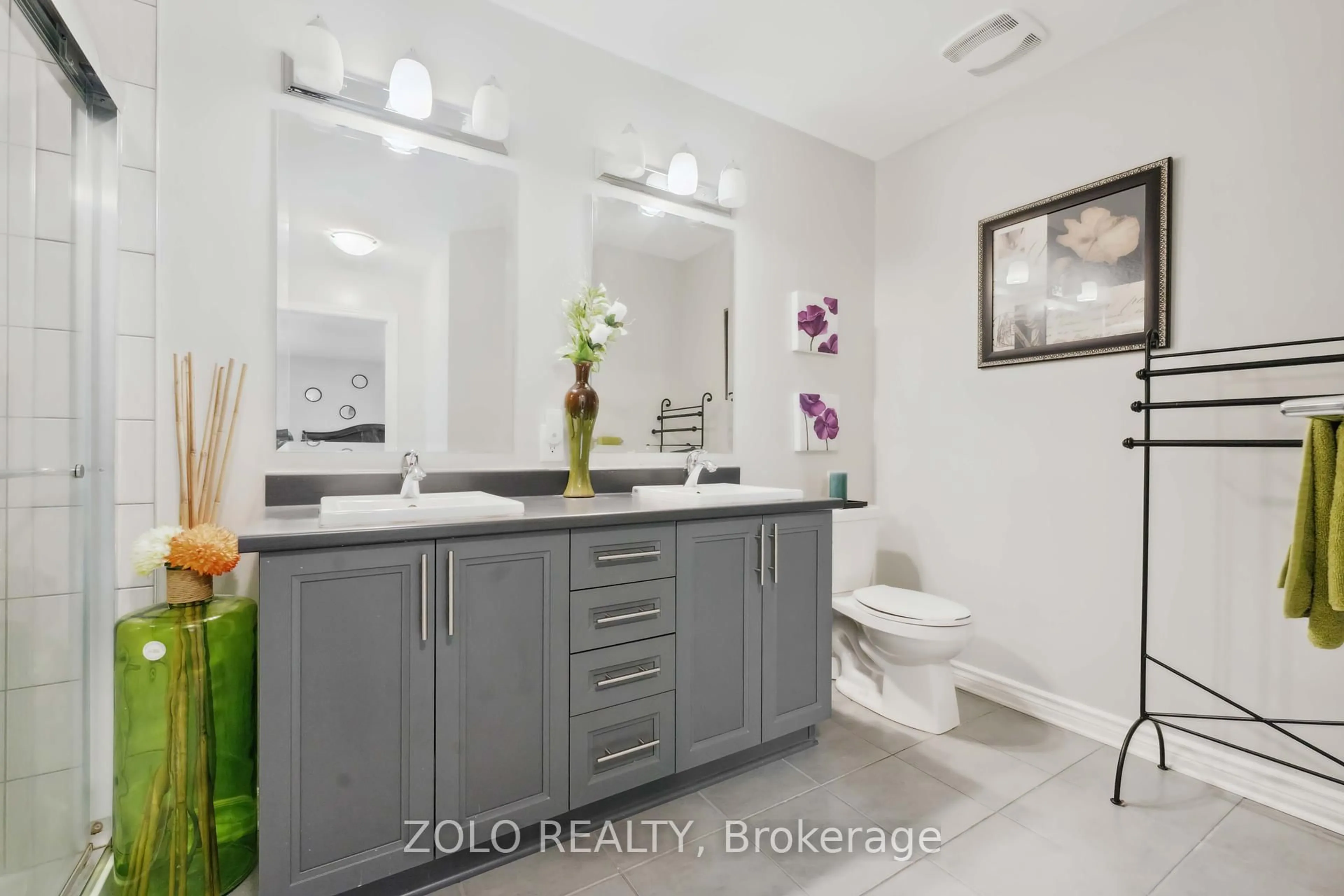 Contemporary bathroom, ceramic/tile floor for 661 Parade Dr, Ottawa Ontario K2S 0Z2