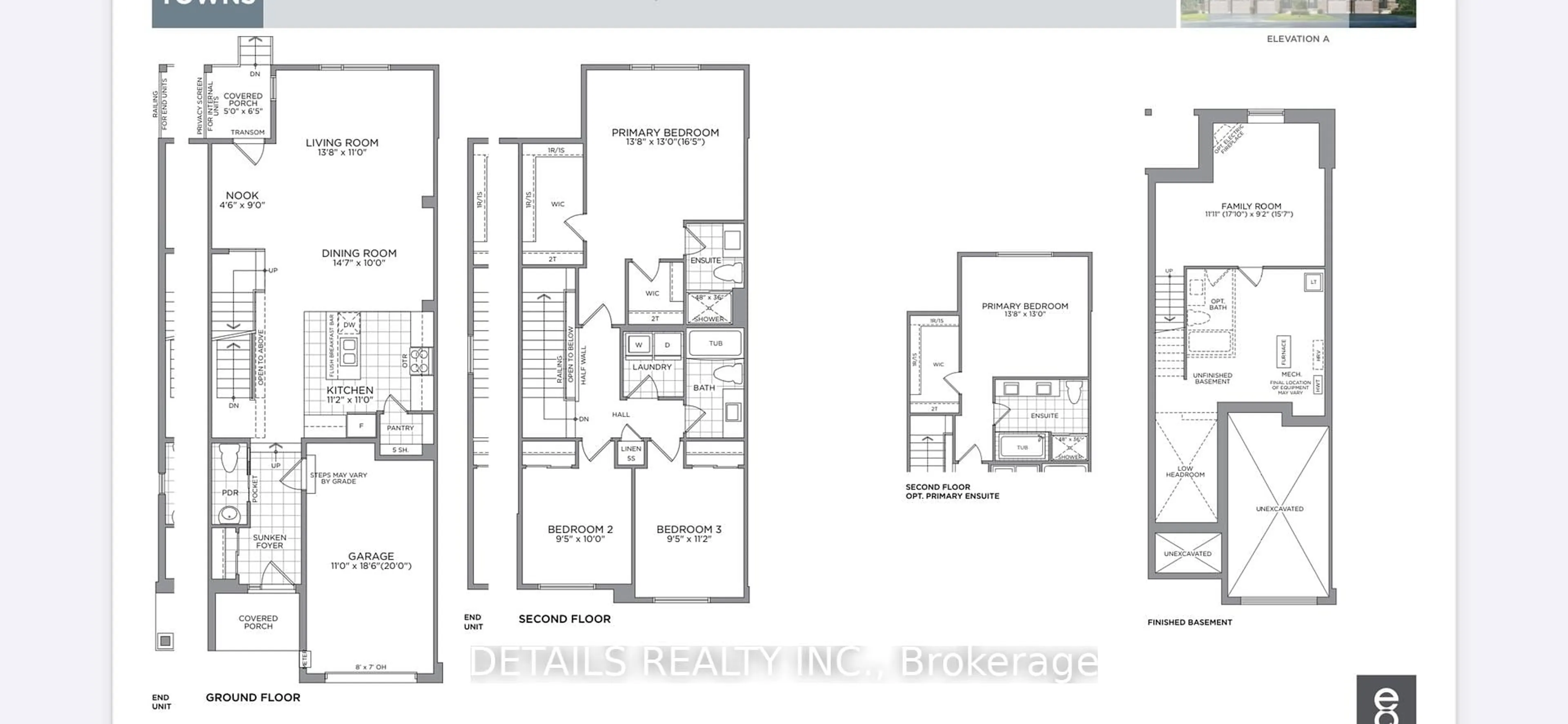 Floor plan for 265 Tim Sheehan Pl, Ottawa Ontario K2V 0N1