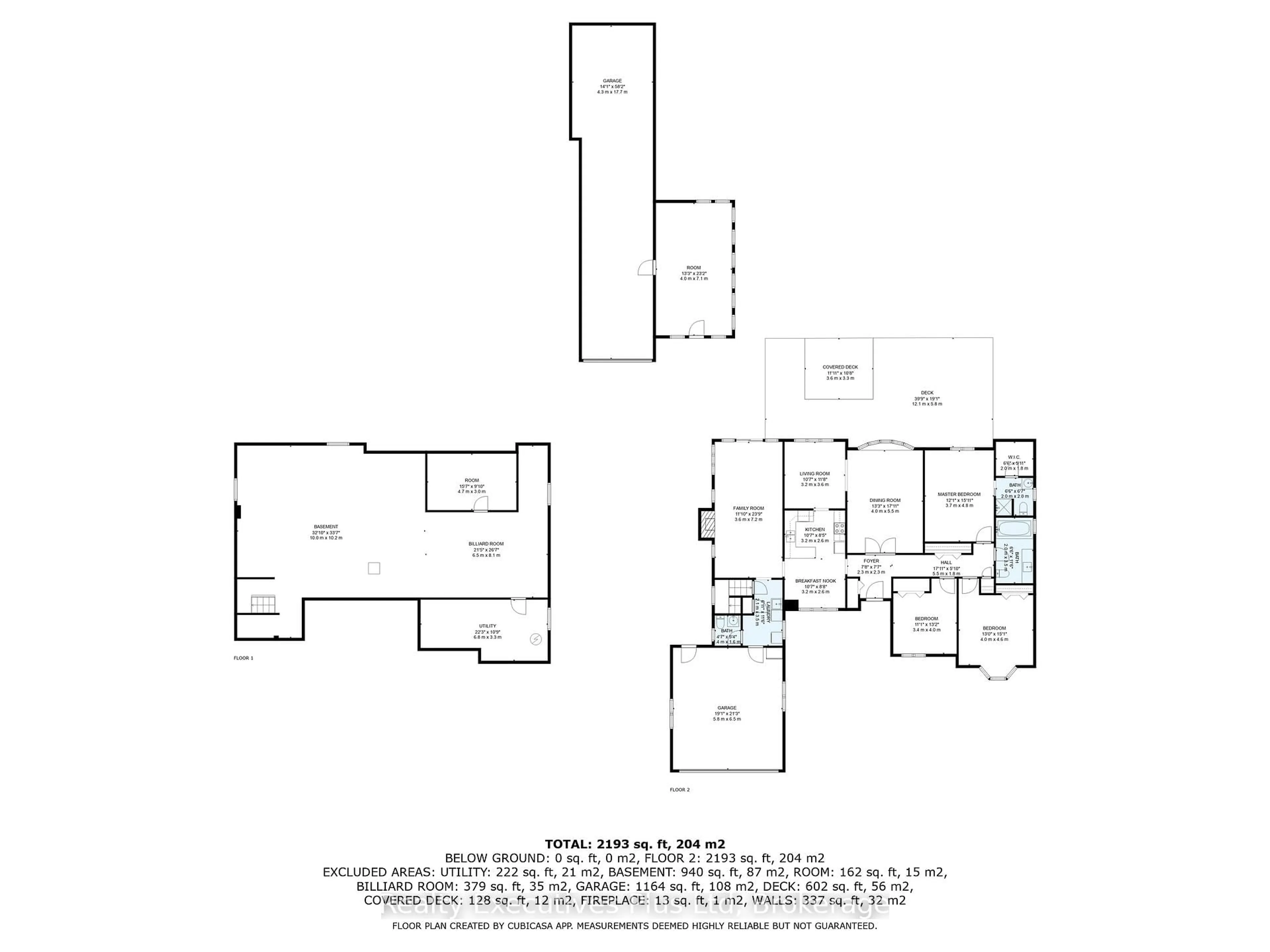 Floor plan for 12 Robert St, Sundridge Ontario P0A 1Z0