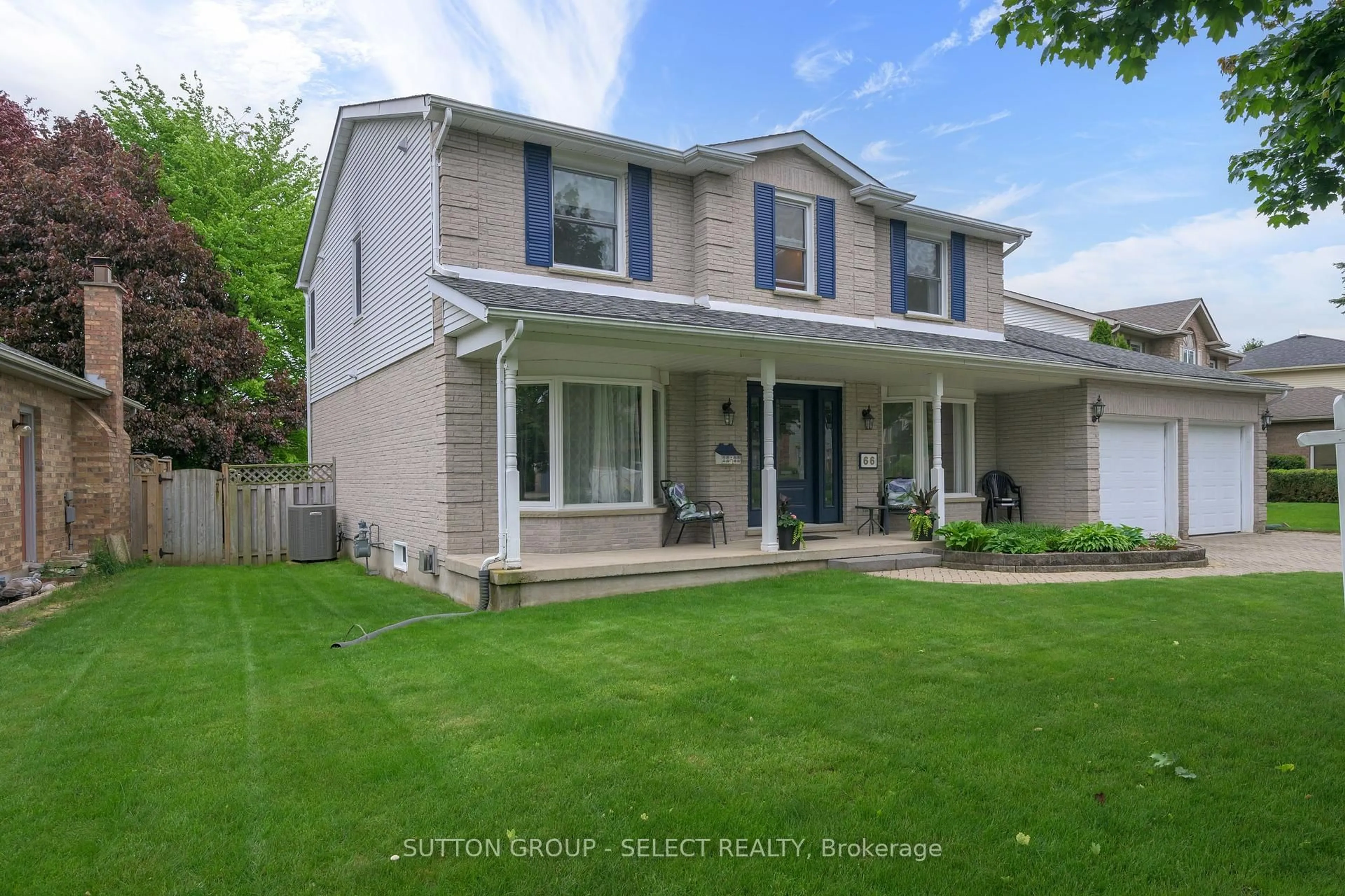 Home with vinyl exterior material, street for 66 Jennifer Rd, London North Ontario N5X 3L6