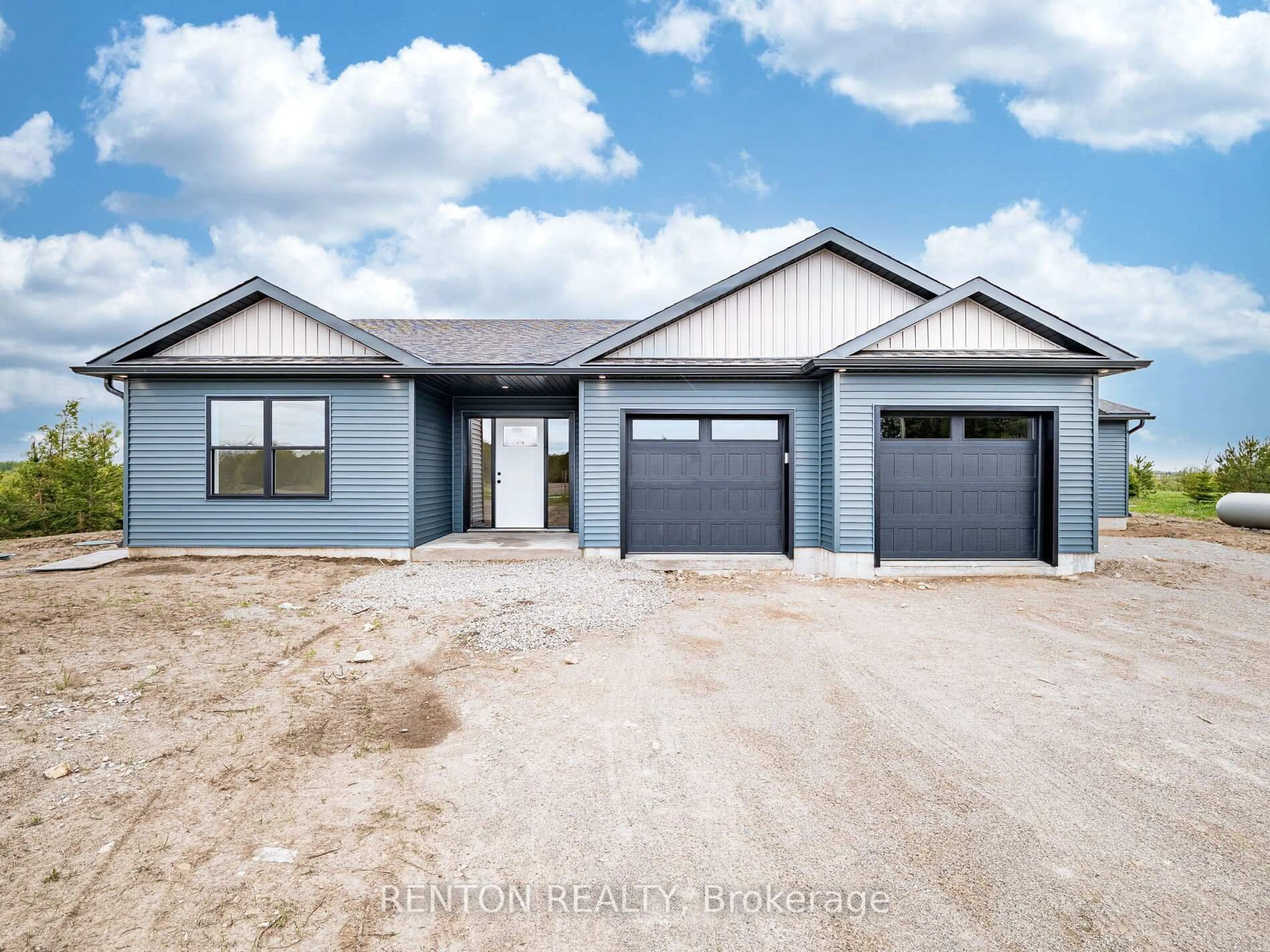 Home with vinyl exterior material, street for 77584 7th Line, Melancthon Ontario L9V 2B6