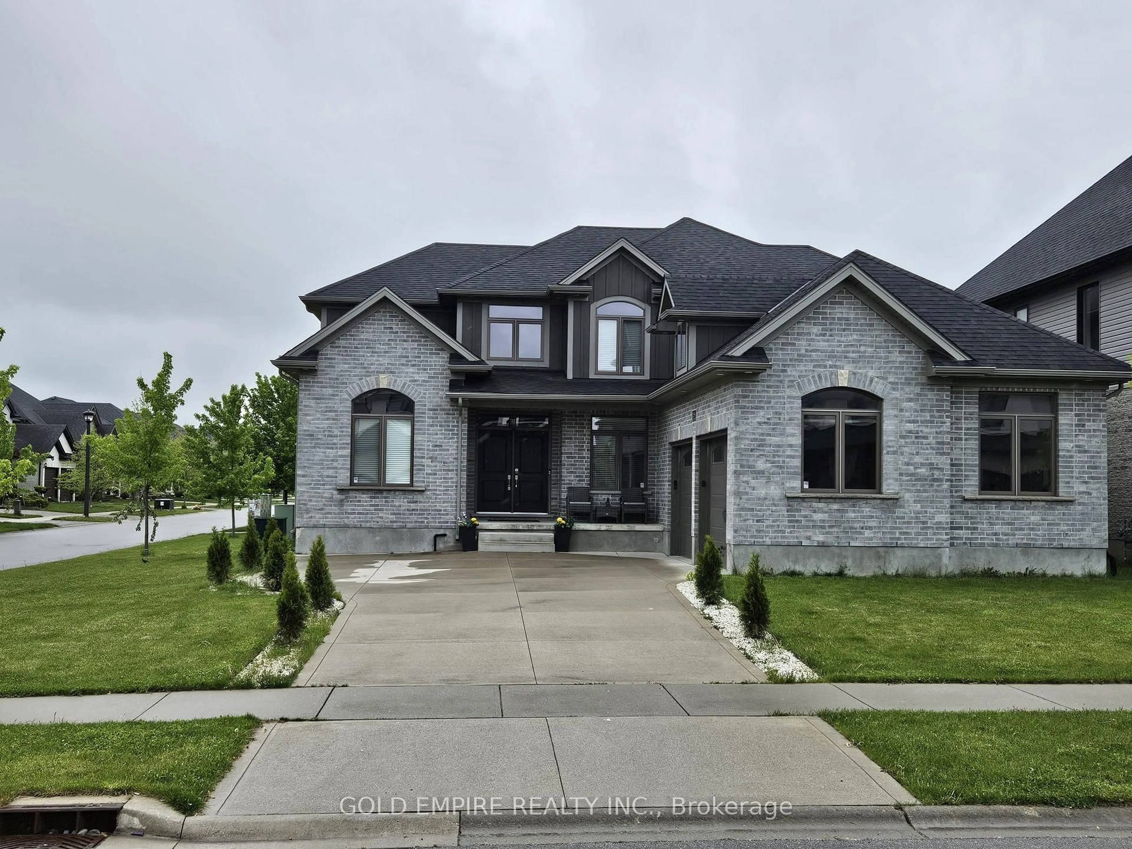 Home with brick exterior material, street for 1096 Eagletrace Dr, London North Ontario N6G 0S4