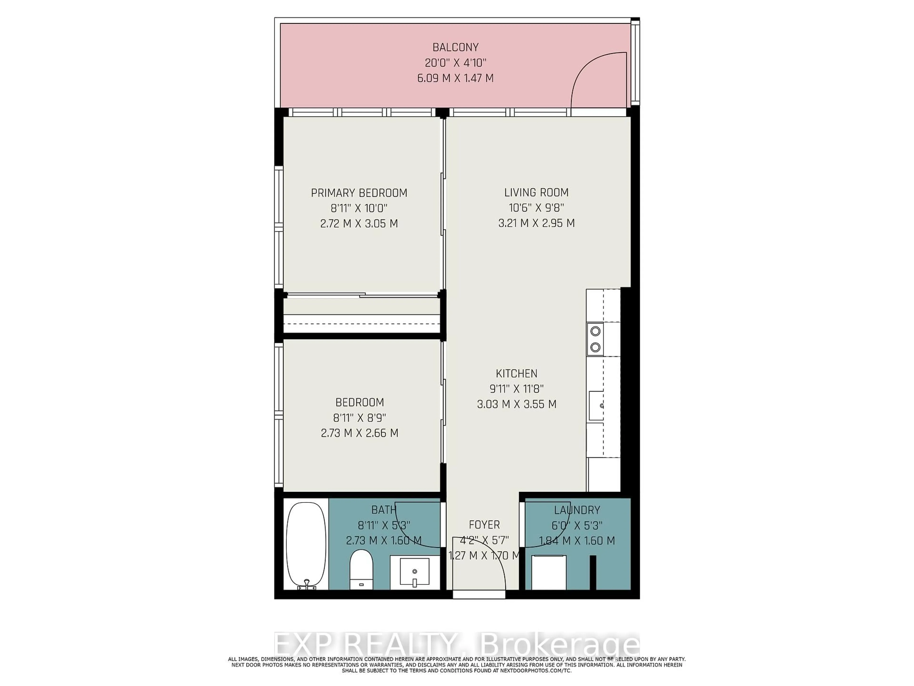 Floor plan for 340 Mcleod St #547, Ottawa Ontario K2P 1A4