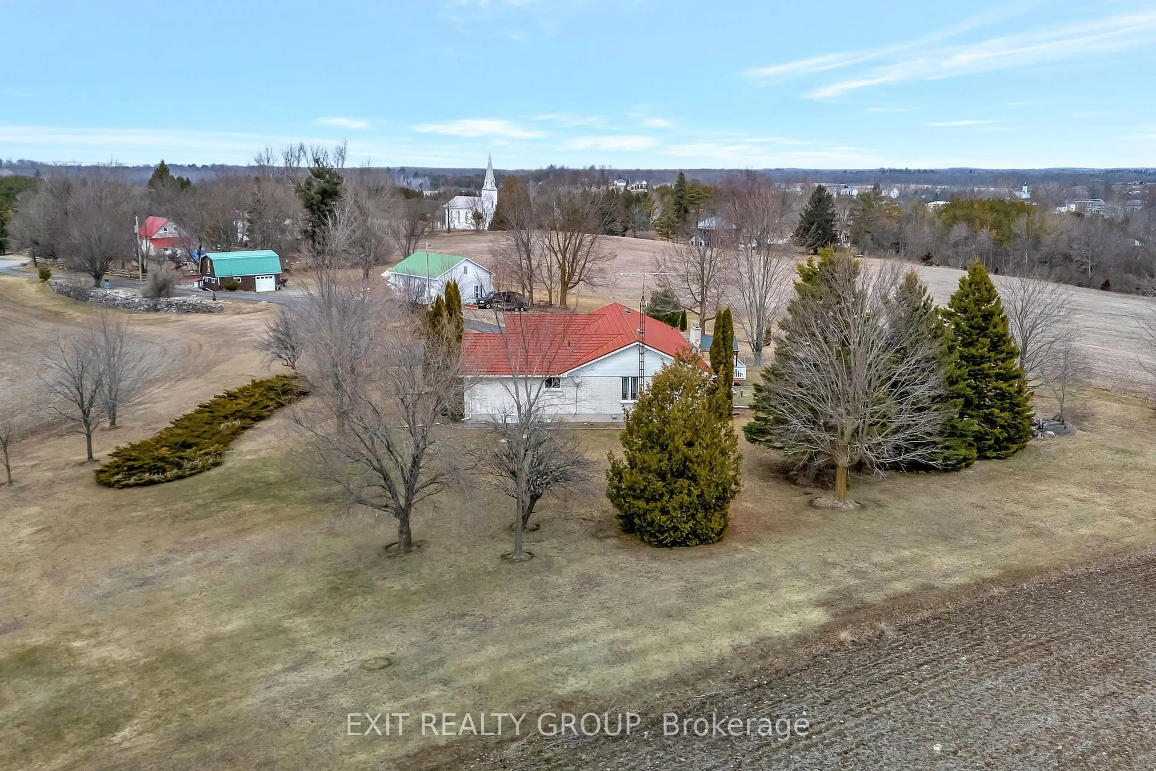 A pic from outside/outdoor area/front of a property/back of a property/a pic from drone, unknown for 95 Boundary Rd, Belleville Ontario K0K 2Y0