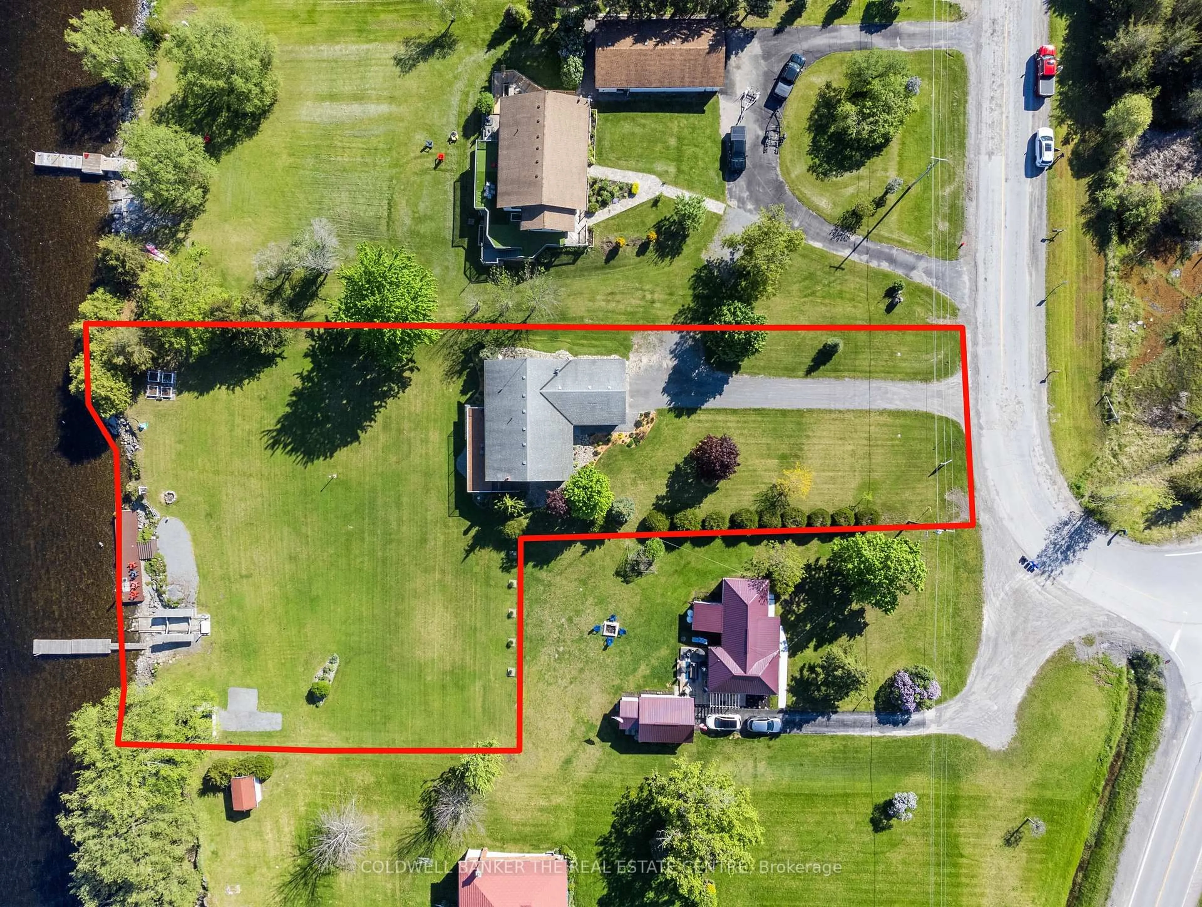 A pic from outside/outdoor area/front of a property/back of a property/a pic from drone, street for 1530 County Rd 35, Prince Edward County Ontario K0K 2T0