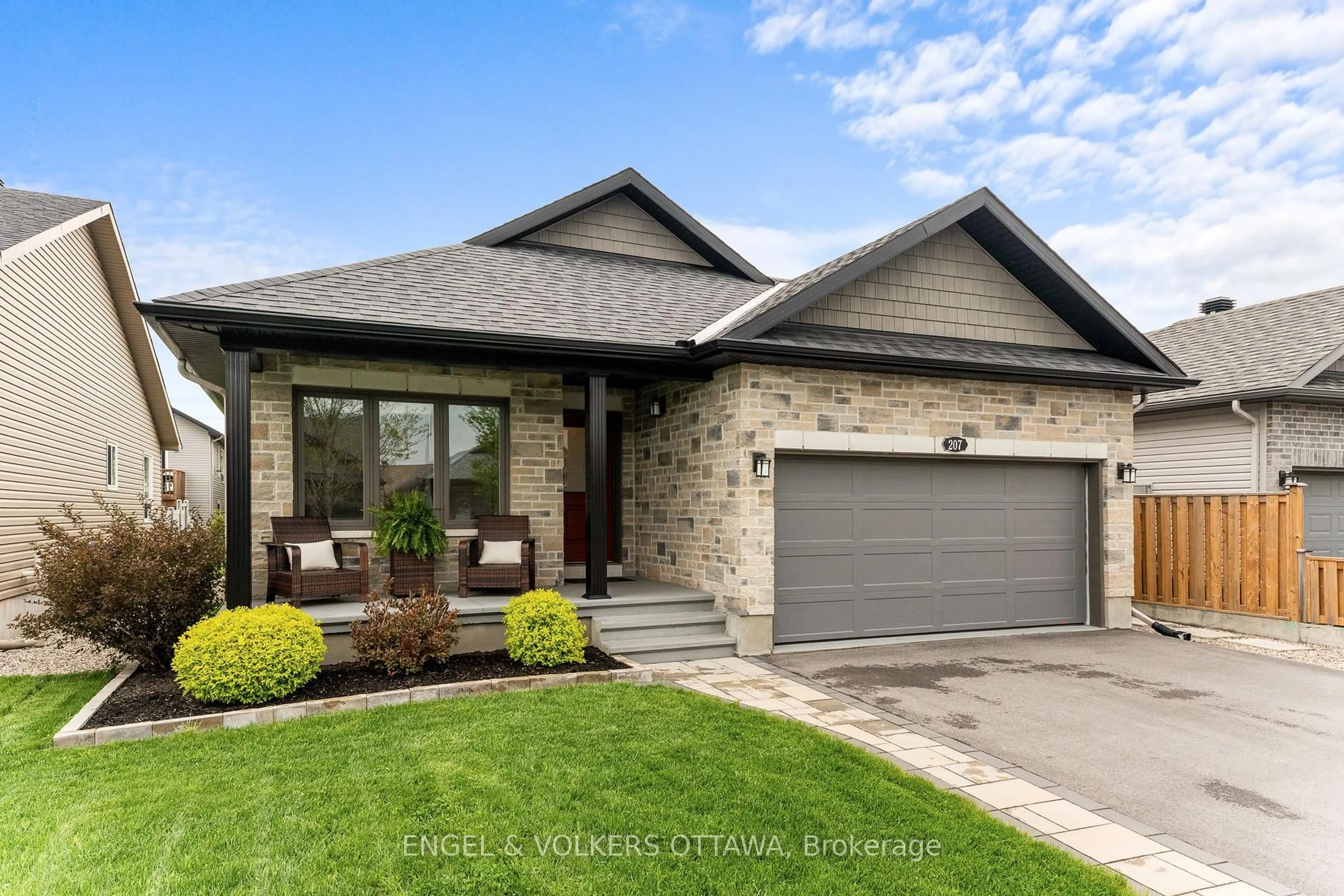 Home with brick exterior material, street for 207 McKenny St, Almonte Ontario K0A 1A0