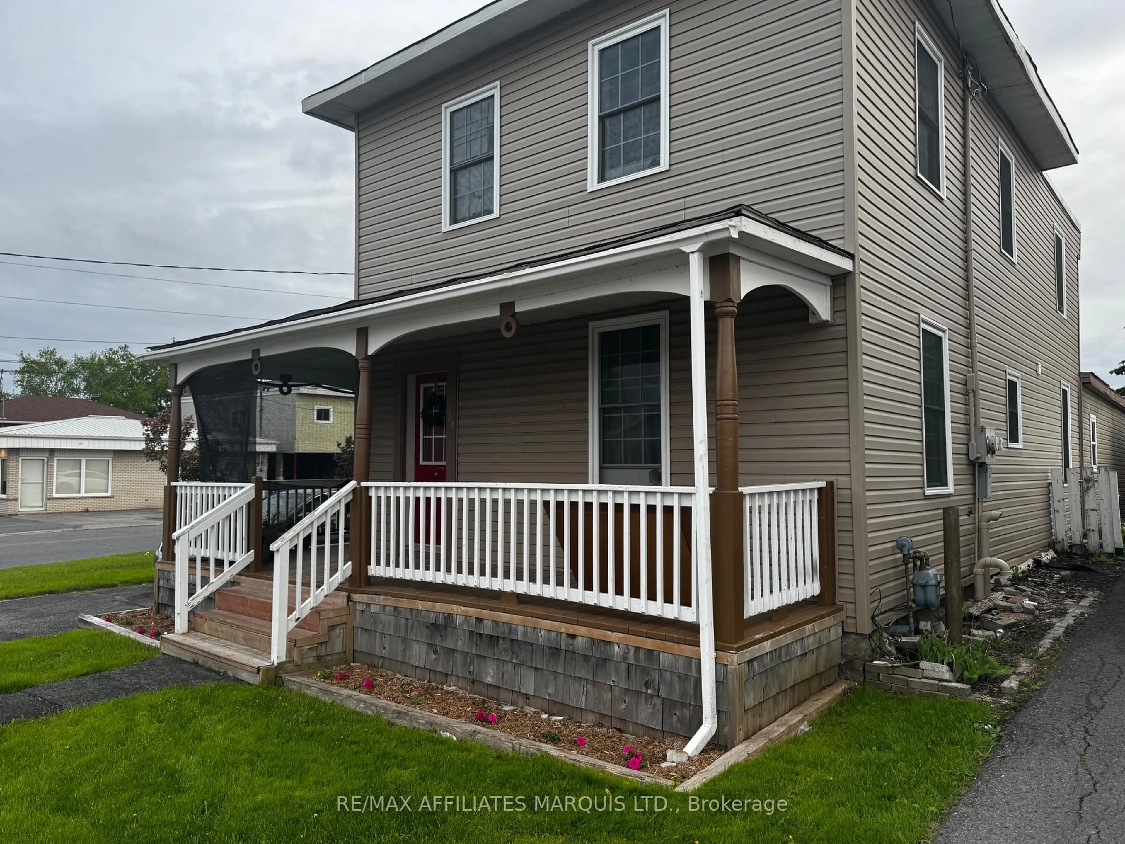 Home with vinyl exterior material, street for 270 Alexandria Main St, North Glengarry Ontario K0C 1A0