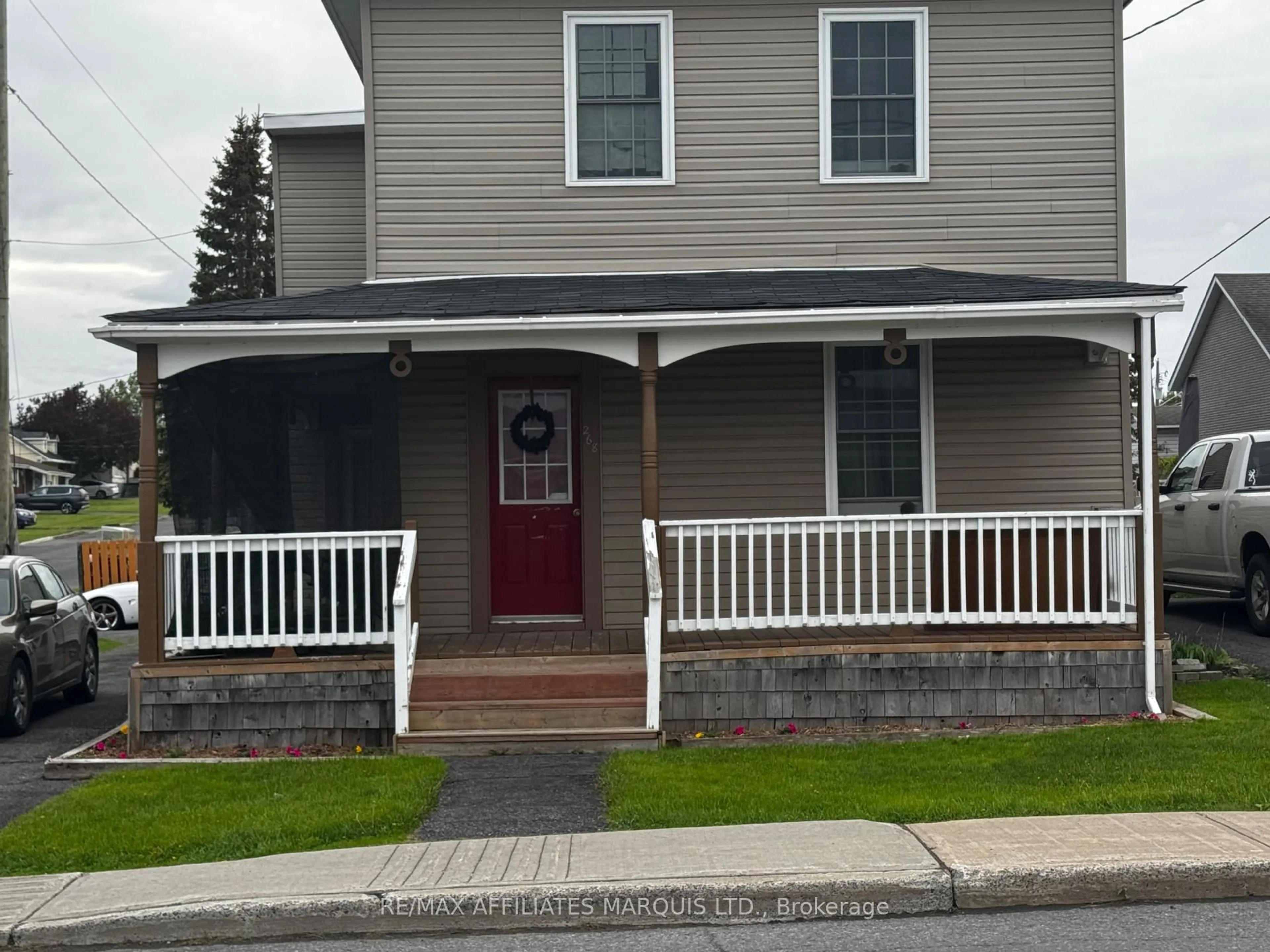 Home with vinyl exterior material, street for 270 Alexandria Main St, North Glengarry Ontario K0C 1A0