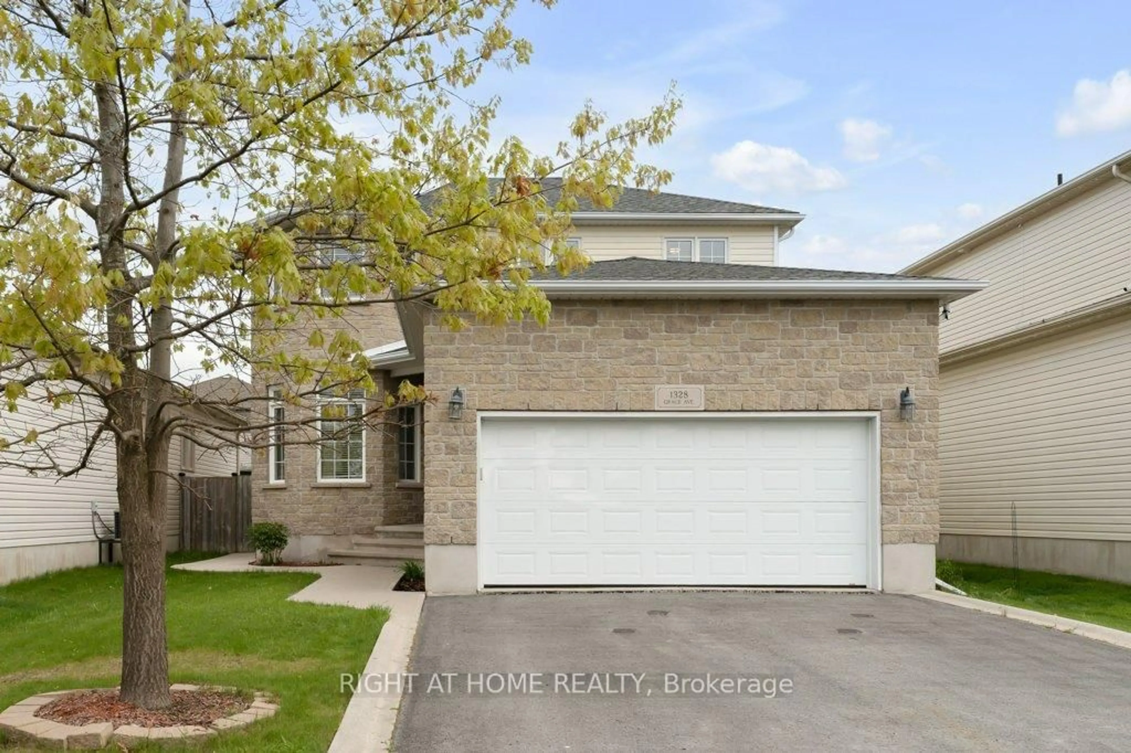 Home with brick exterior material, street for 1328 Grace Ave, Kingston Ontario K7P 0B9