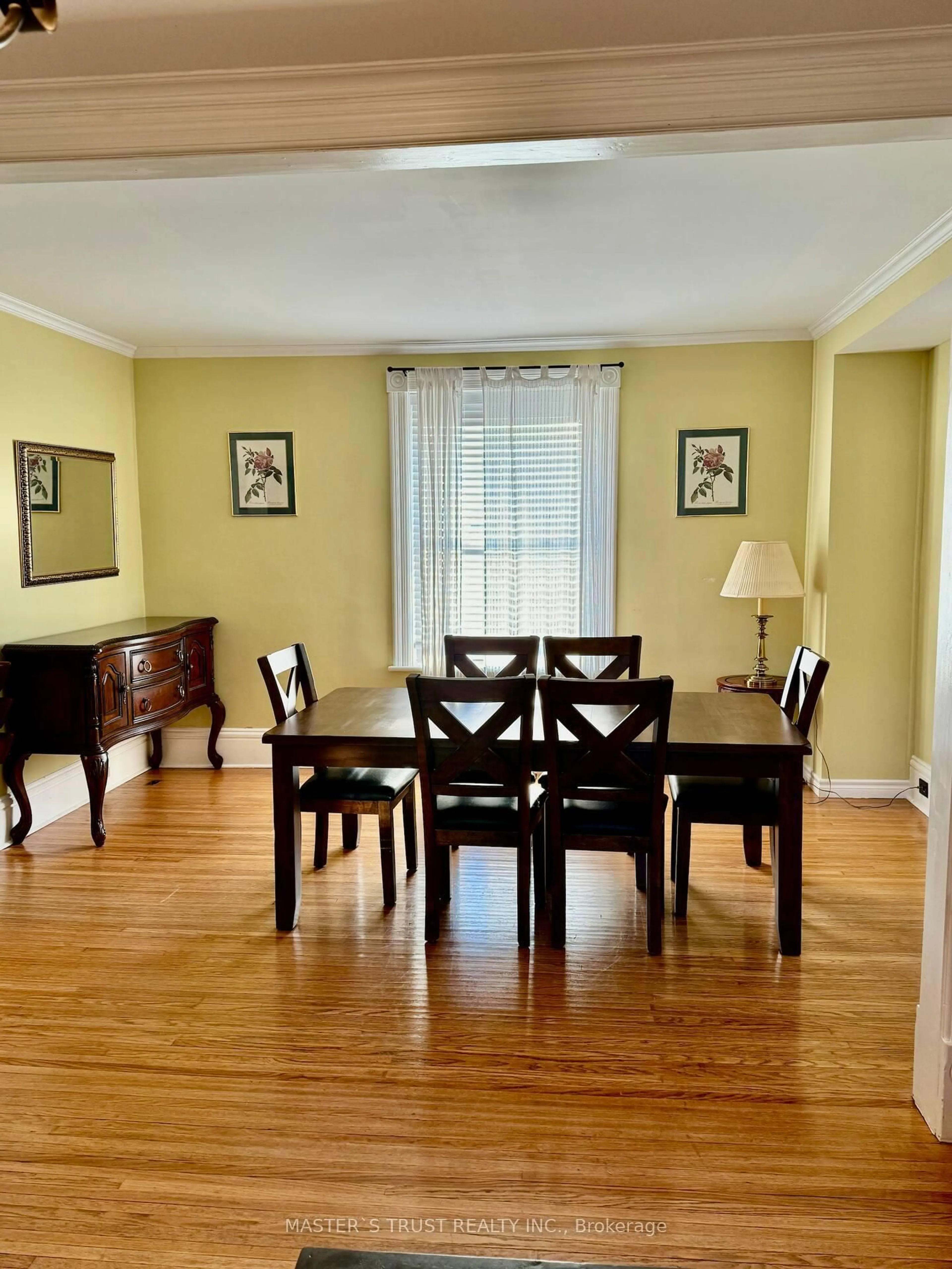 Dining room, wood/laminate floor for 78 North Trent St, Hastings Ontario K0K 2C0