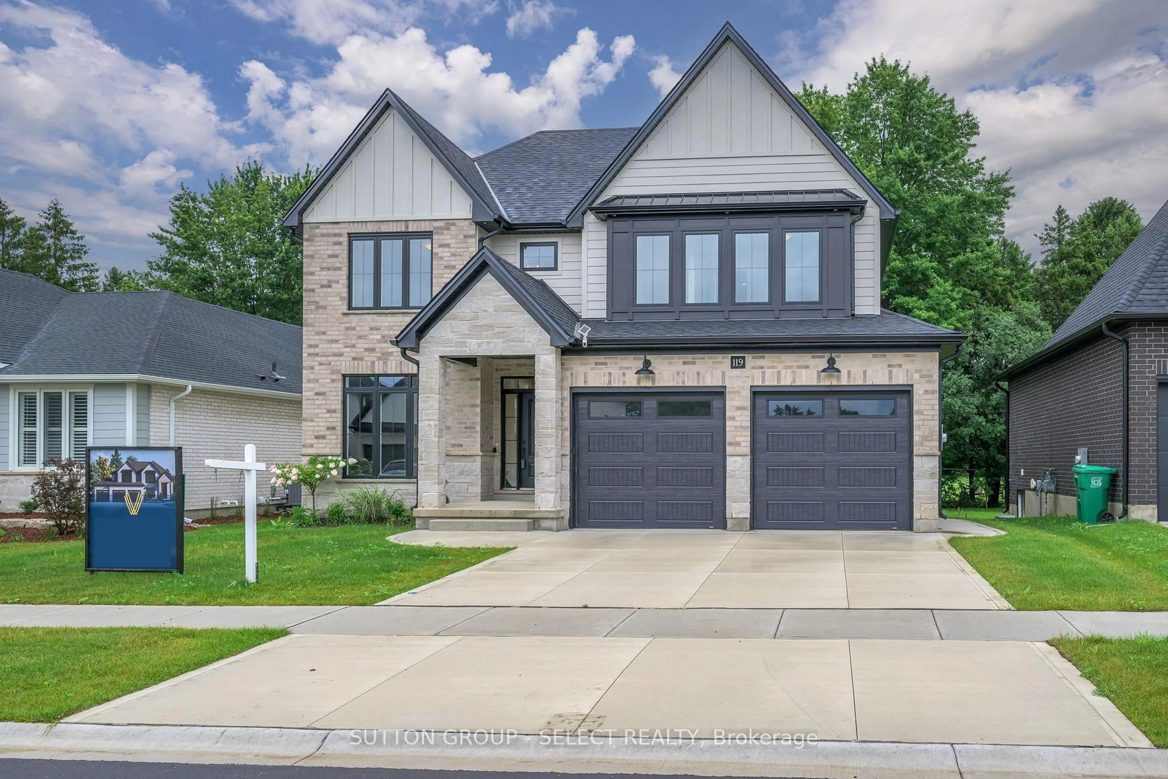 Home with brick exterior material, street for 119 Optimist Dr, Southwold Ontario N5P 3T2