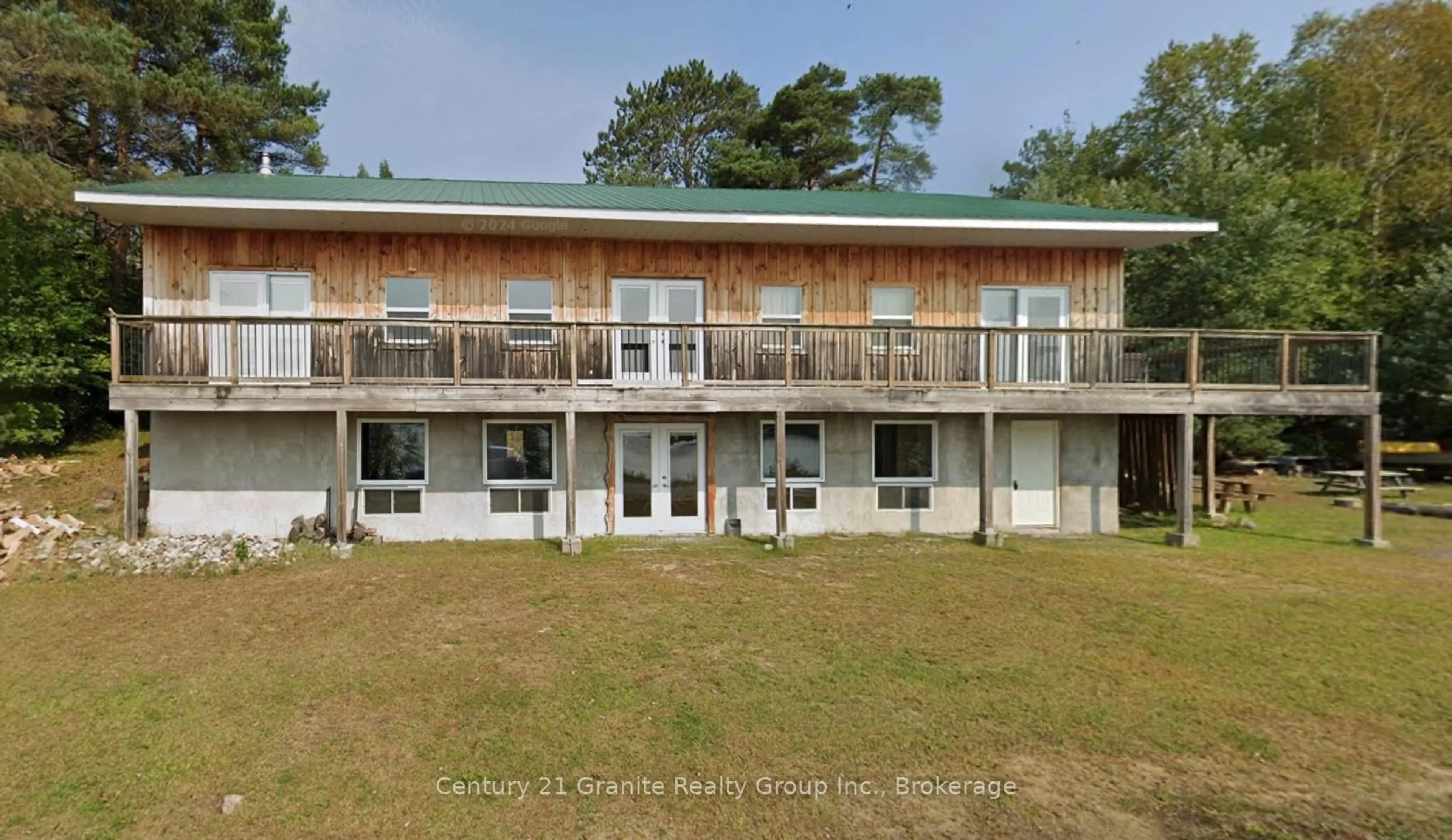 A pic from outside/outdoor area/front of a property/back of a property/a pic from drone, building for 1359 Green Lake Rd, Dysart et al Ontario K0M 1S0