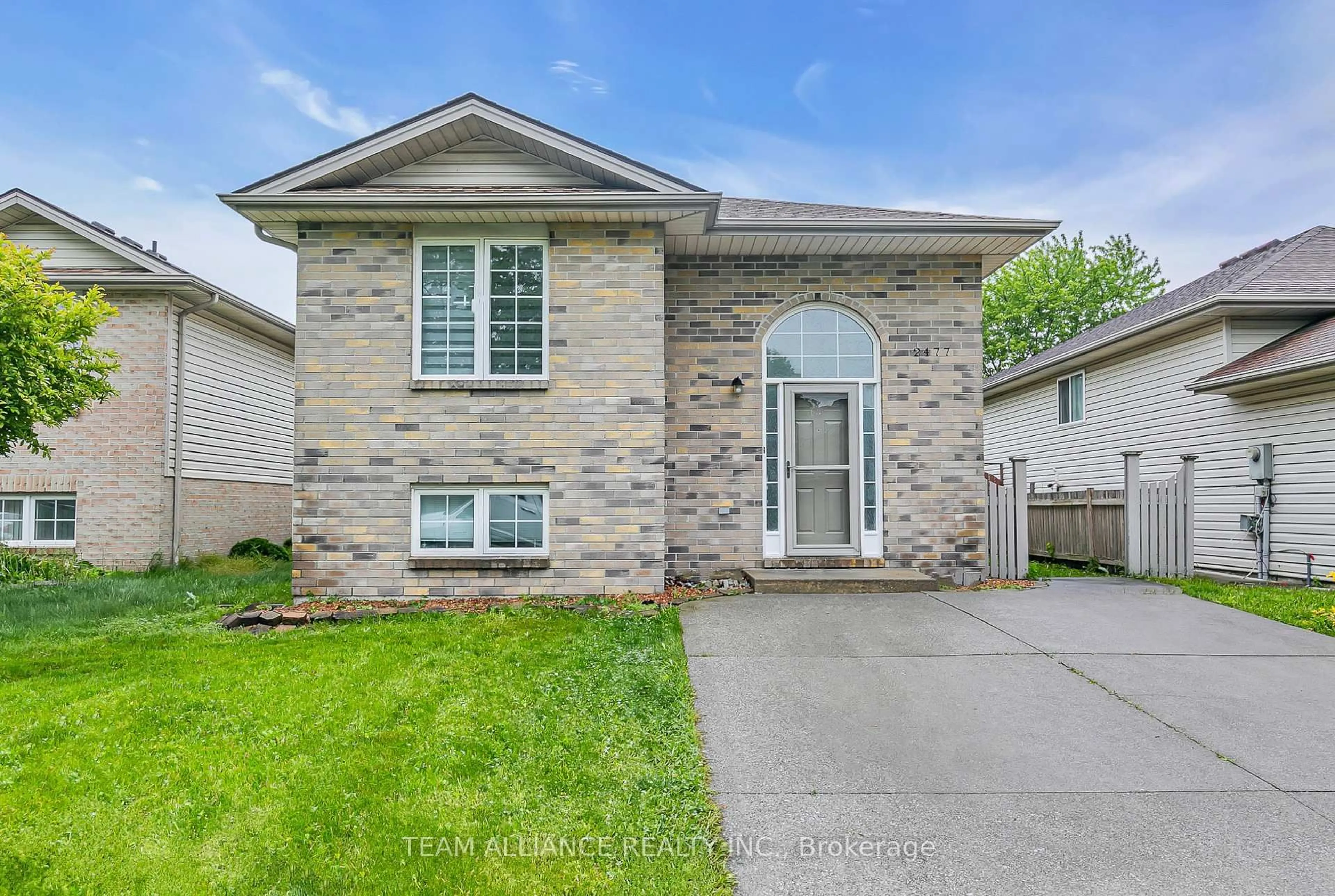 Home with brick exterior material, street for 2477 Trappers Ave, Windsor Ontario N8P 1N4