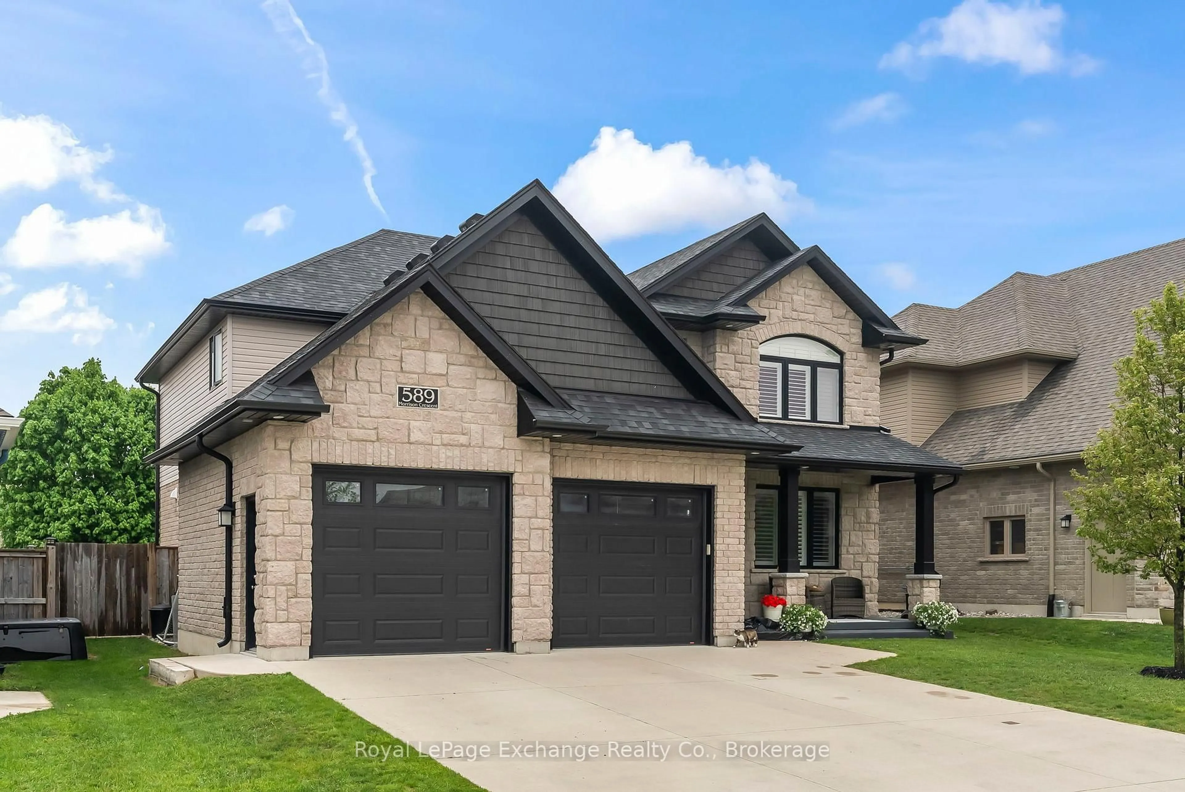 Home with brick exterior material, street for 589 Morrison Cres, Kincardine Ontario N2Z 0A7