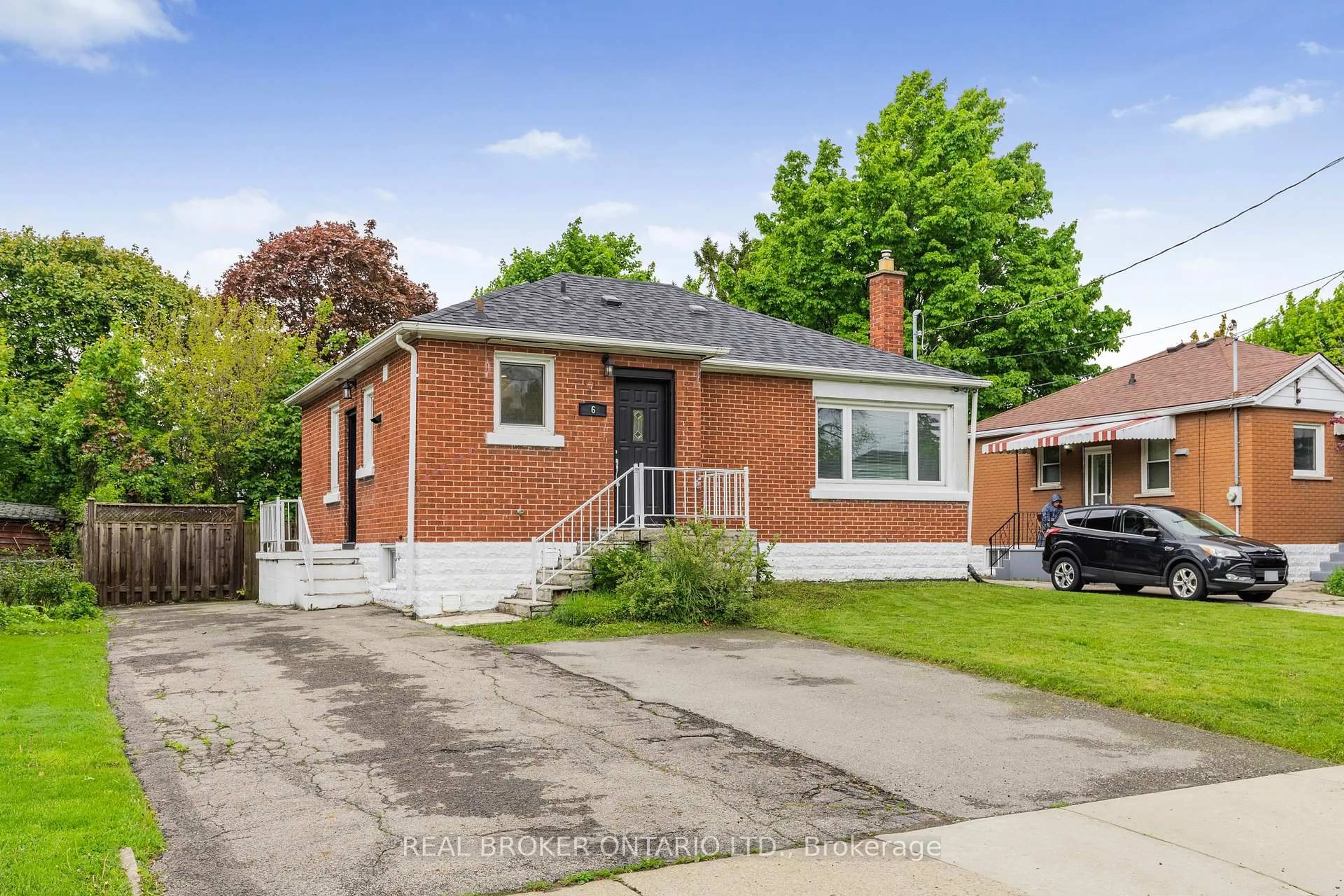 Home with brick exterior material, street for 6 West 4th St, Hamilton Ontario L9C 3M1