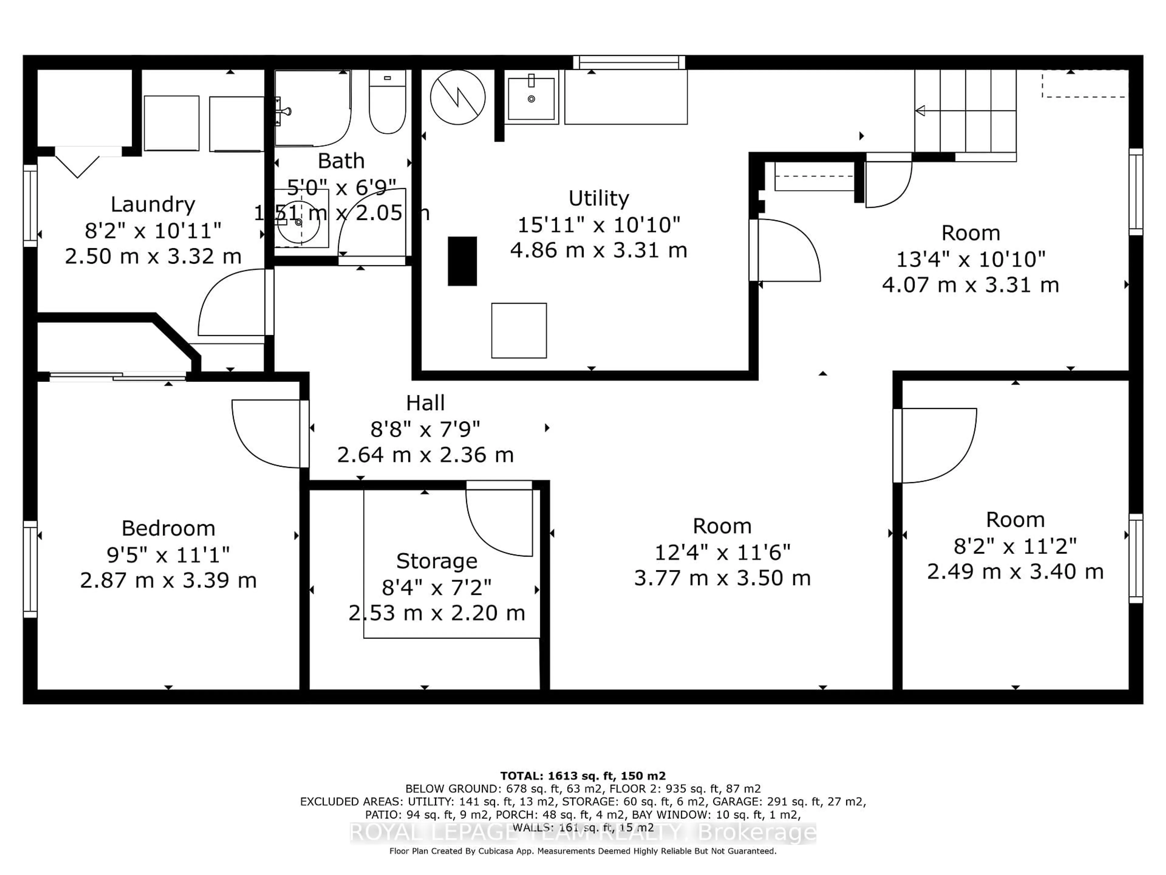 Floor plan for 80 ST. CLAIRE Ave, Ottawa Ontario K2G 2A6