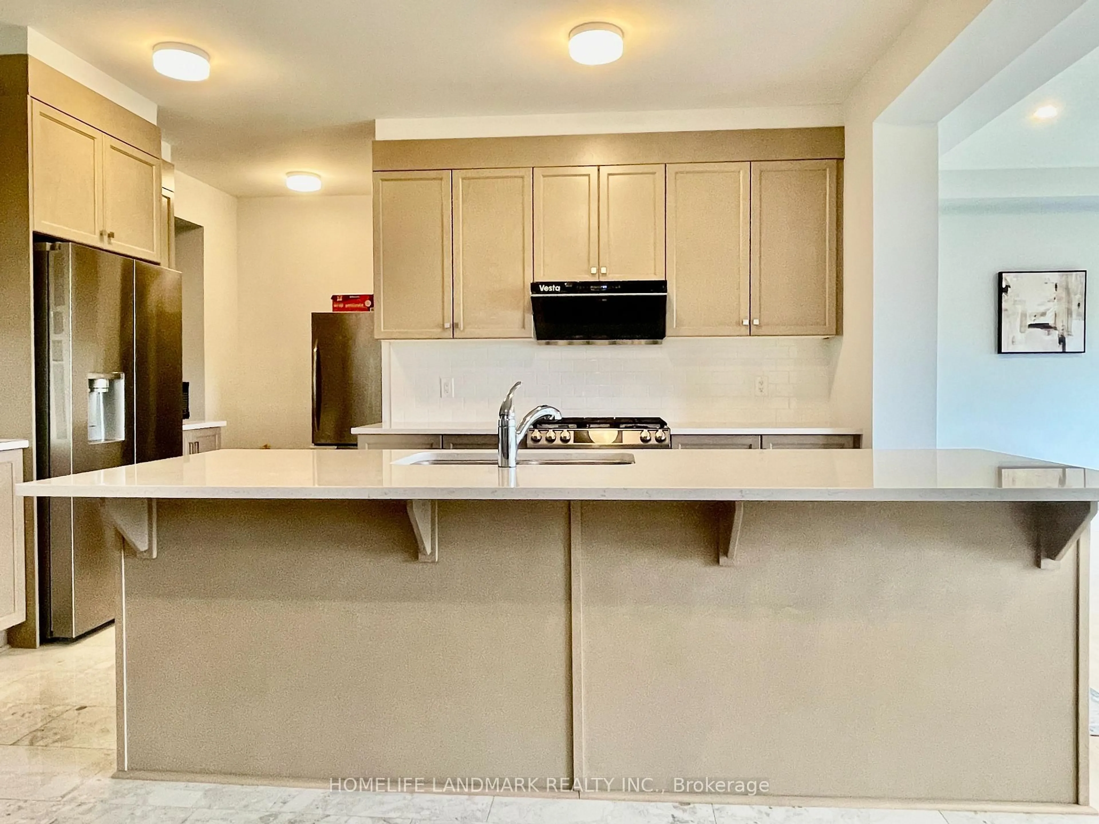 Open concept kitchen, ceramic/tile floor for 653 Fenwick Way, Ottawa Ontario K2J 7E6