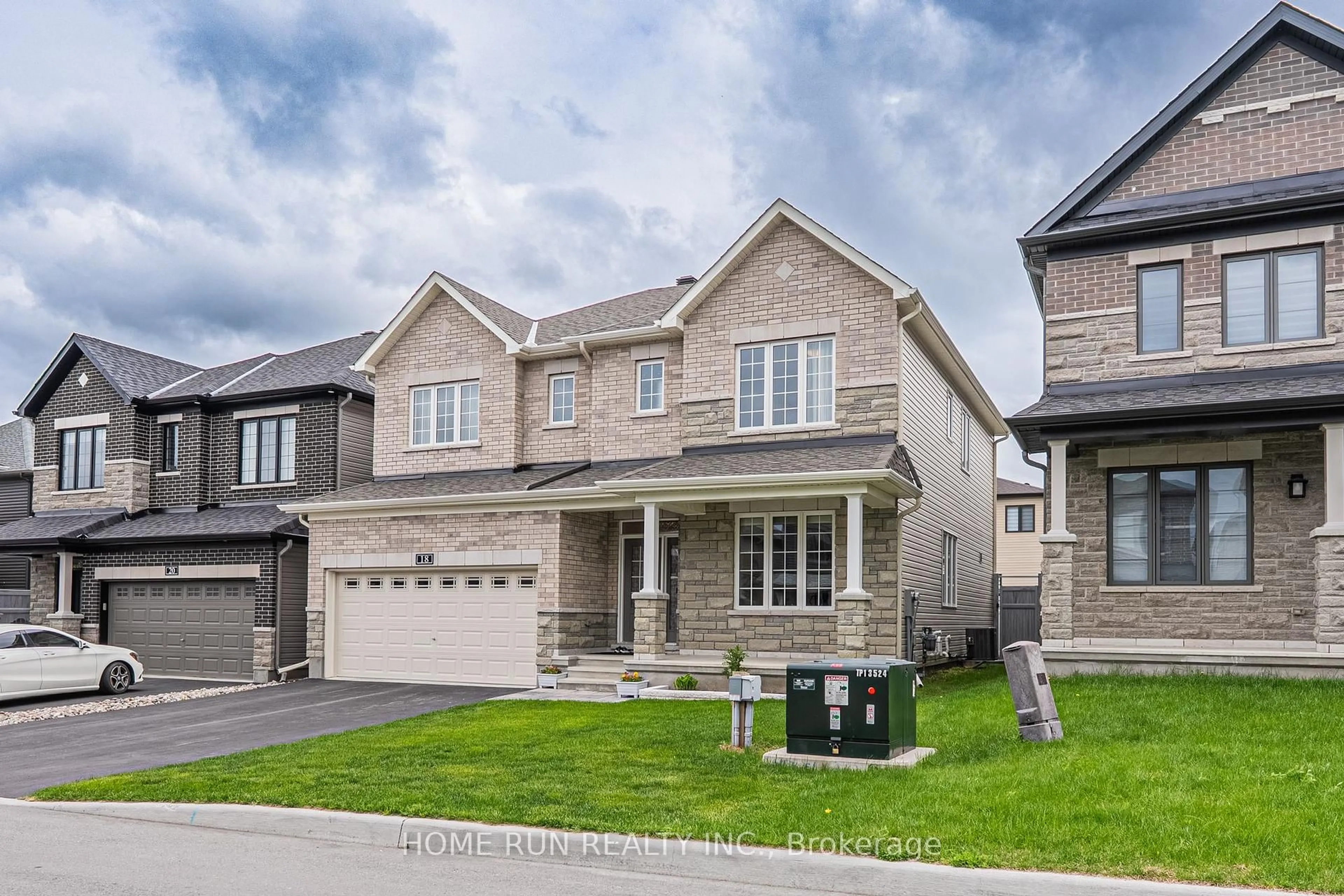 Home with brick exterior material, street for 18 Fossa Terr, Ottawa Ontario K2J 6W4