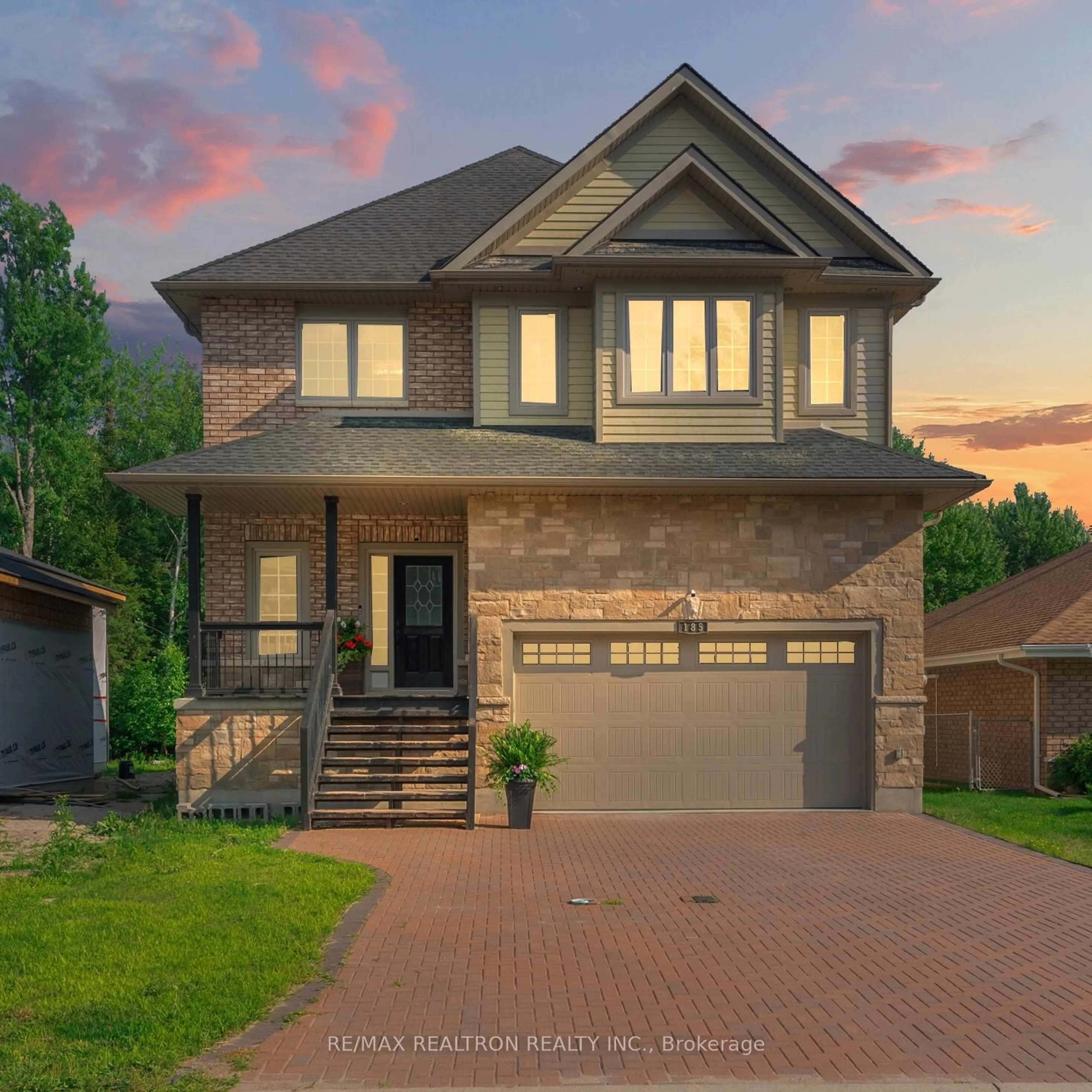 Home with brick exterior material, street for 185 Thelma Ave, North Bay Ontario P1A 4M9