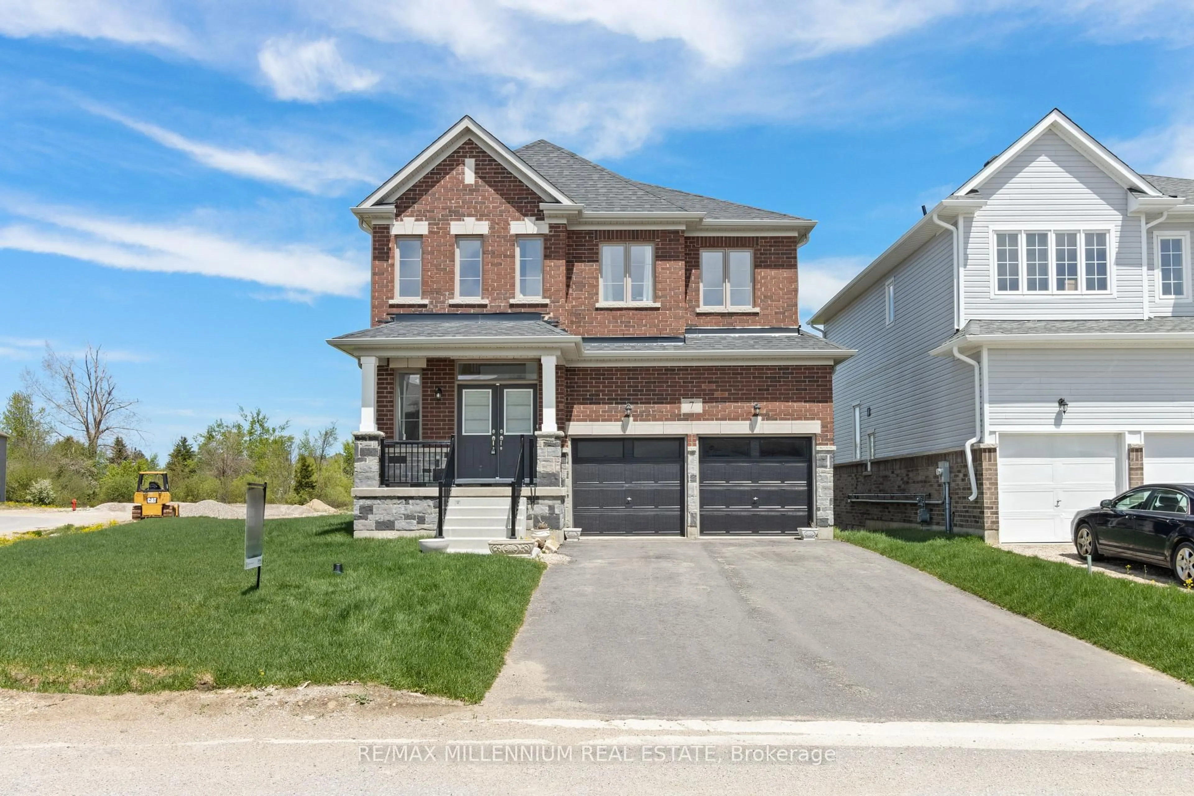 Home with brick exterior material, street for 7 Doc Lougheed Ave, Southgate Ontario N0C 1B0