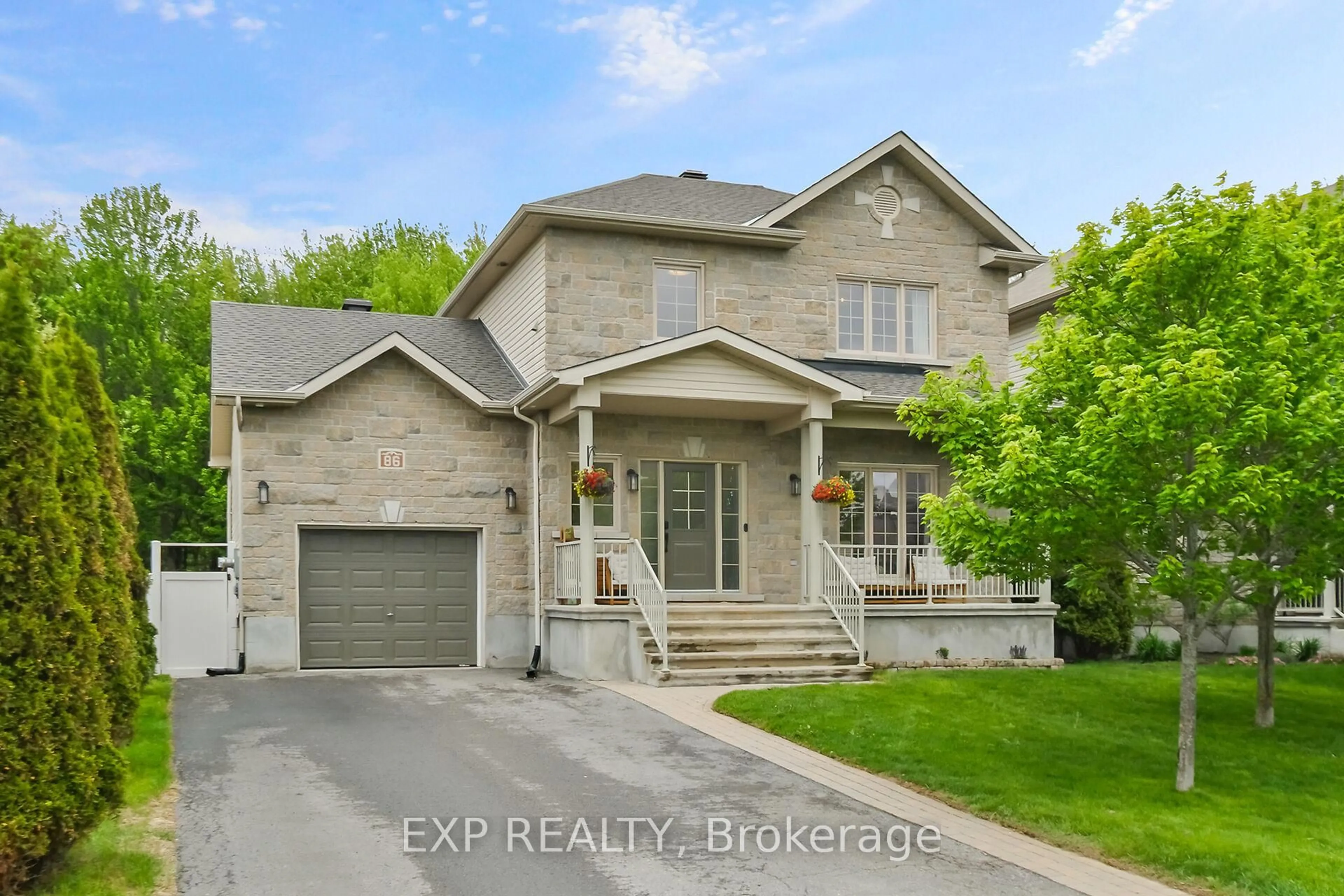 Home with brick exterior material, street for 86 Oasis St, The Nation Ontario K0A 2M0