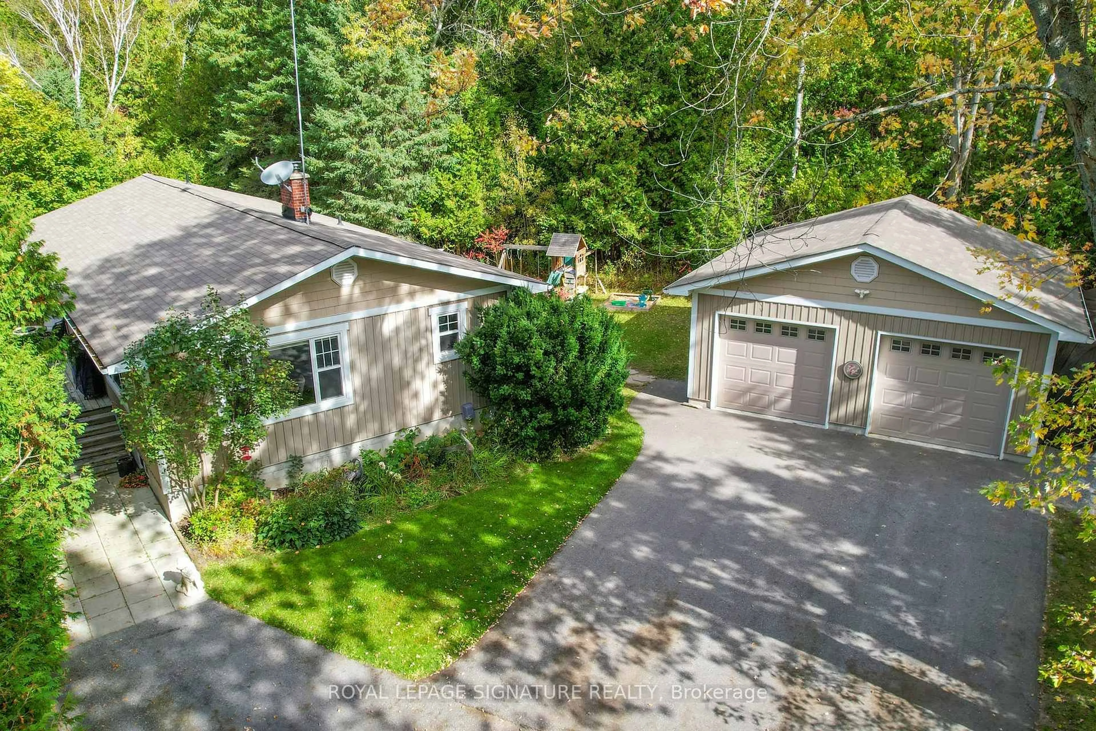 A pic from outside/outdoor area/front of a property/back of a property/a pic from drone, street for 120 HWY 7A N/A, Cavan Monaghan Ontario L0A 1C0
