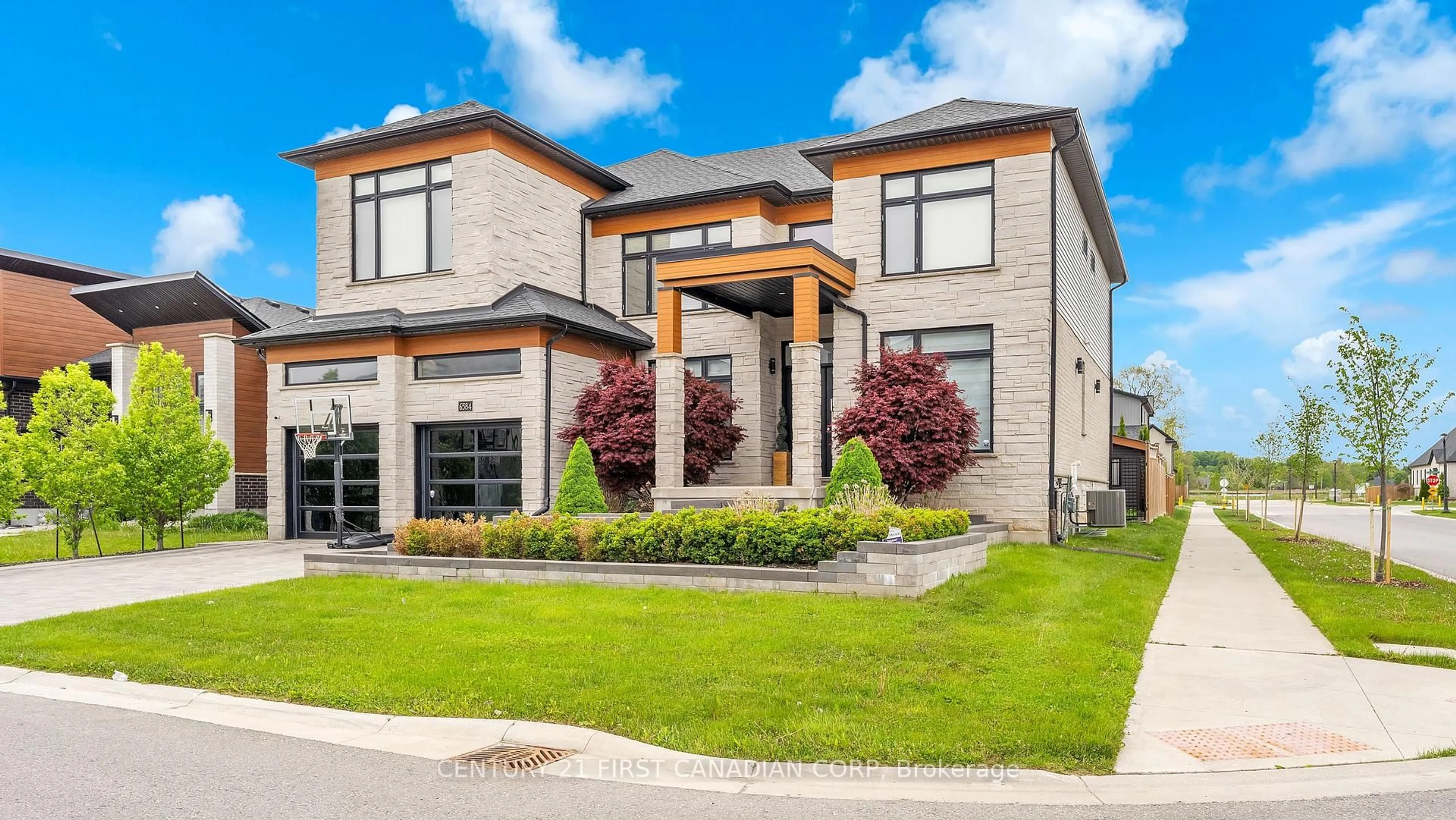 Home with brick exterior material, street for 6584 French Ave, London South Ontario N6P 0G5