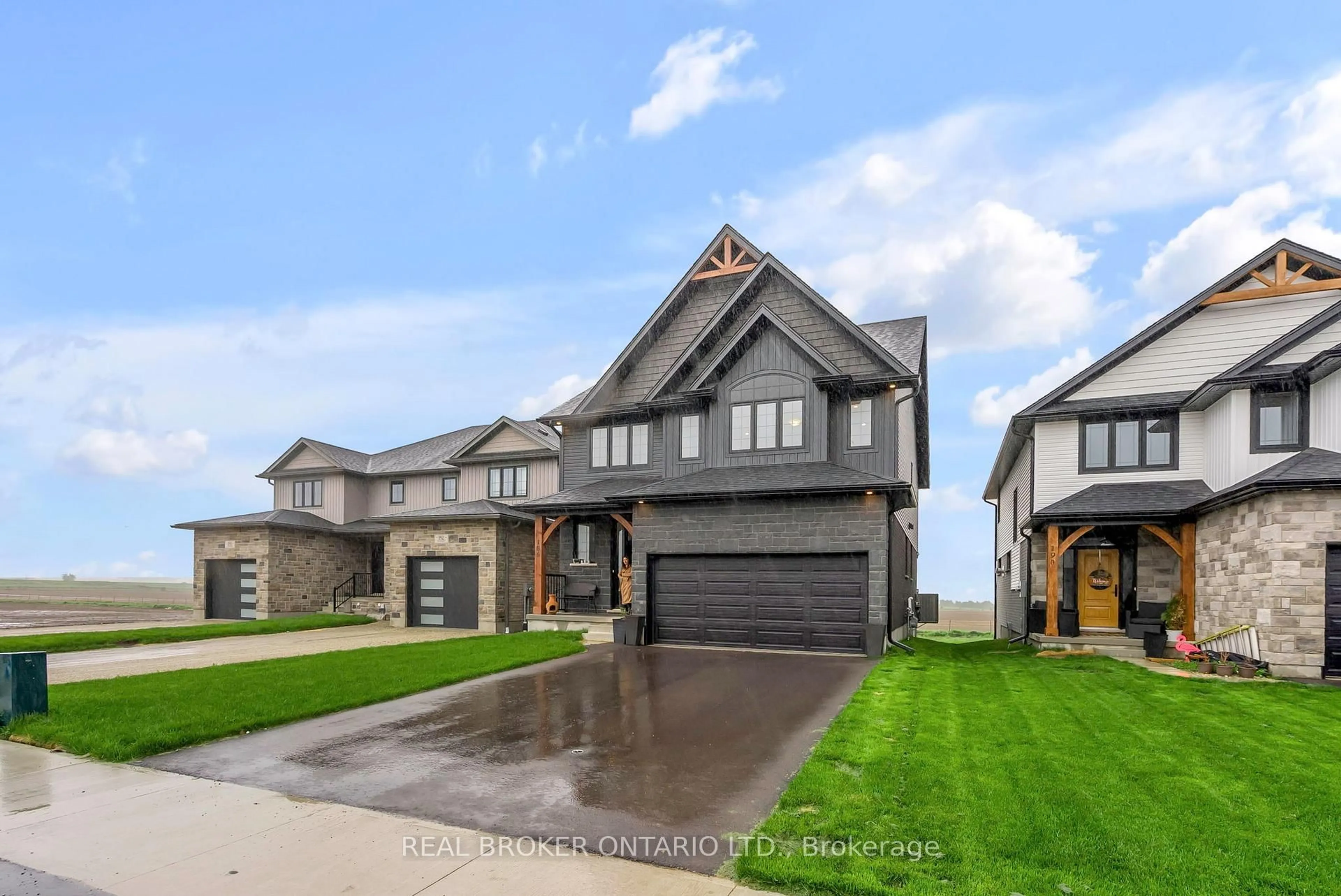 Home with brick exterior material, street for 186 Schmidt Dr, Wellington North Ontario N0G 1A0