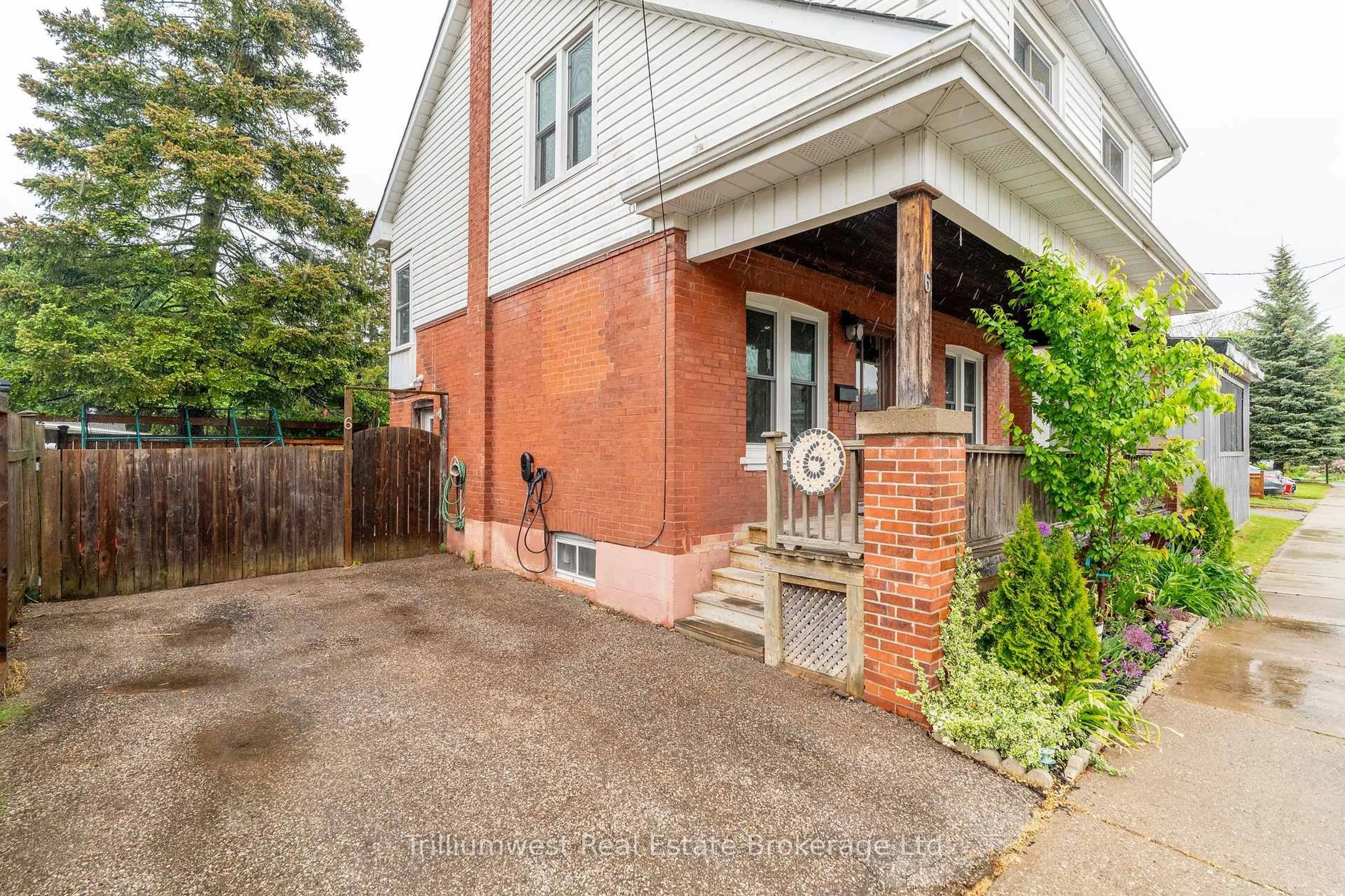 Home with brick exterior material, street for 6 Stinson Ave, Brantford Ontario N3T 1X1