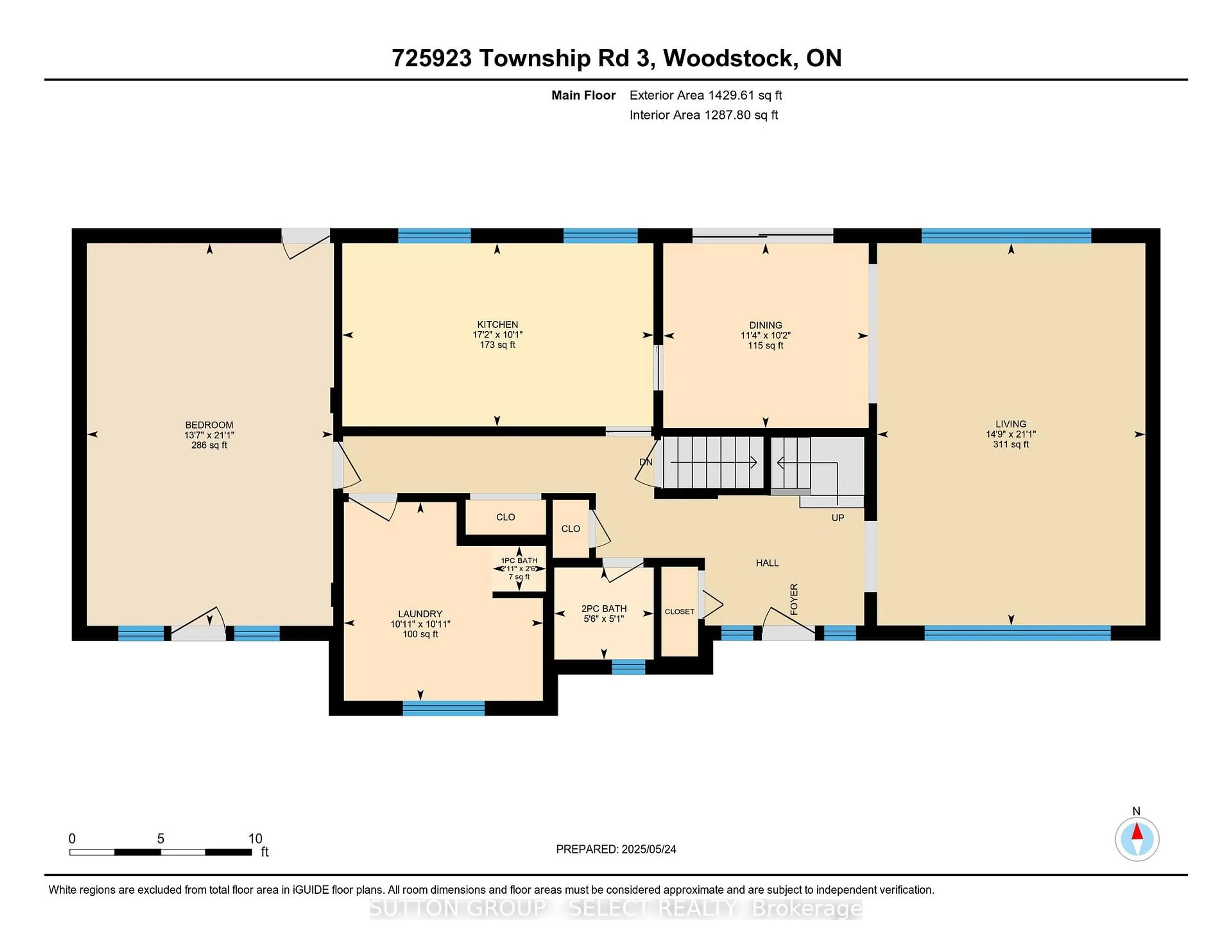 Floor plan for 725923 Township RD 3 Rd, Blandford-Blenheim Ontario N4S 7V9