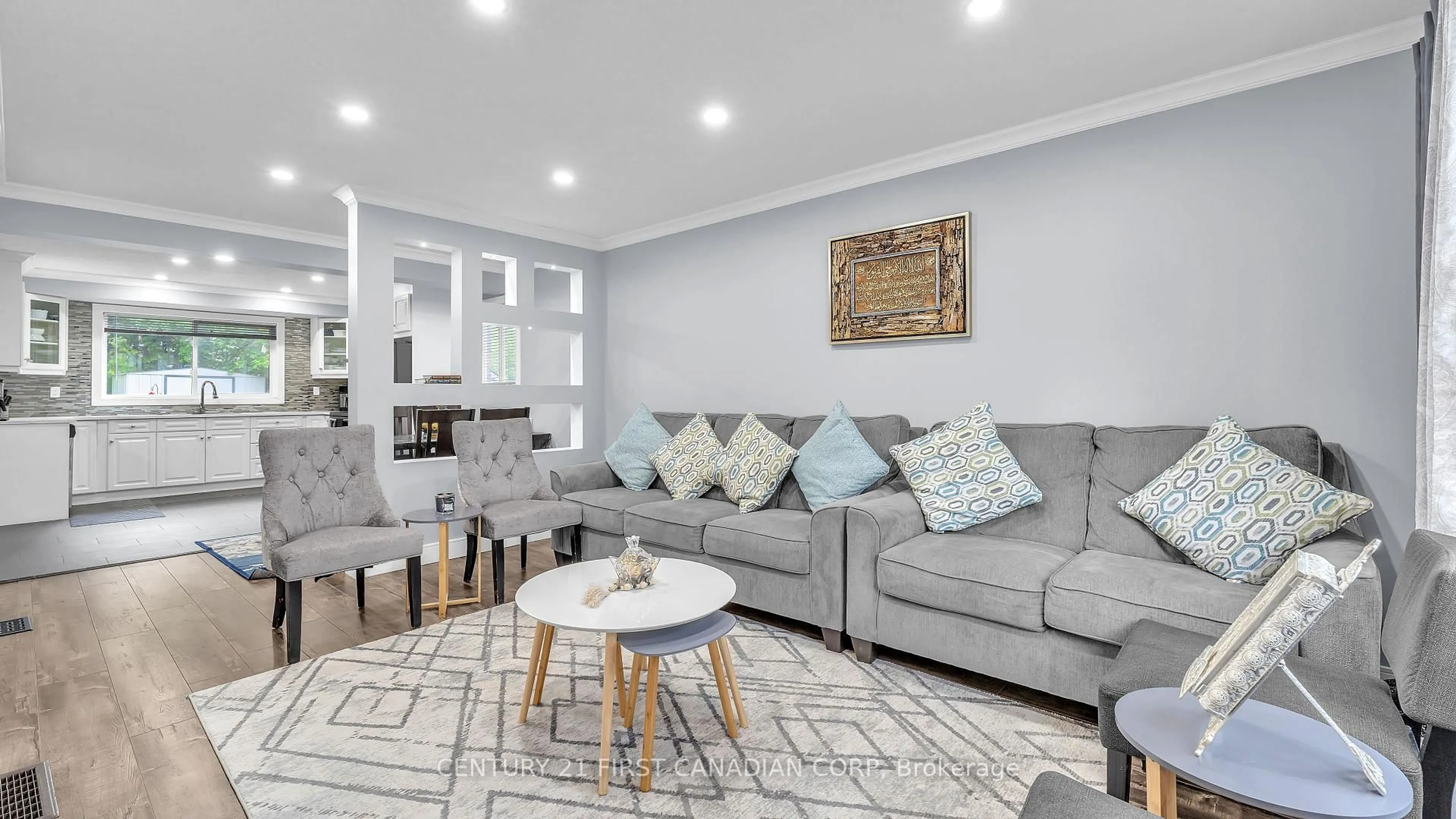 Living room with furniture, unknown for 158 Augusta Cres, London South Ontario N6E 2E1