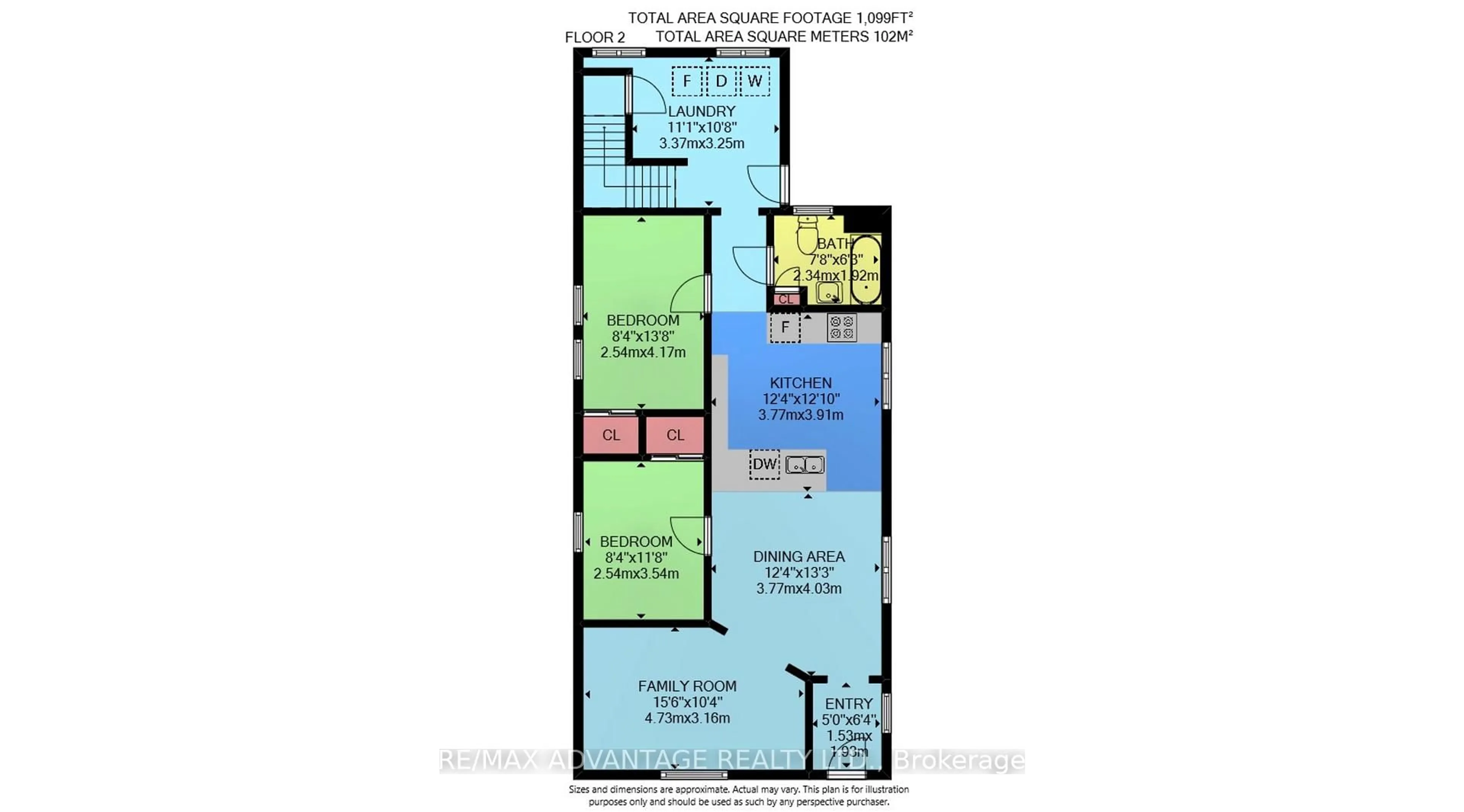 Floor plan for 252 Cheapside St, London East Ontario N6A 2A1