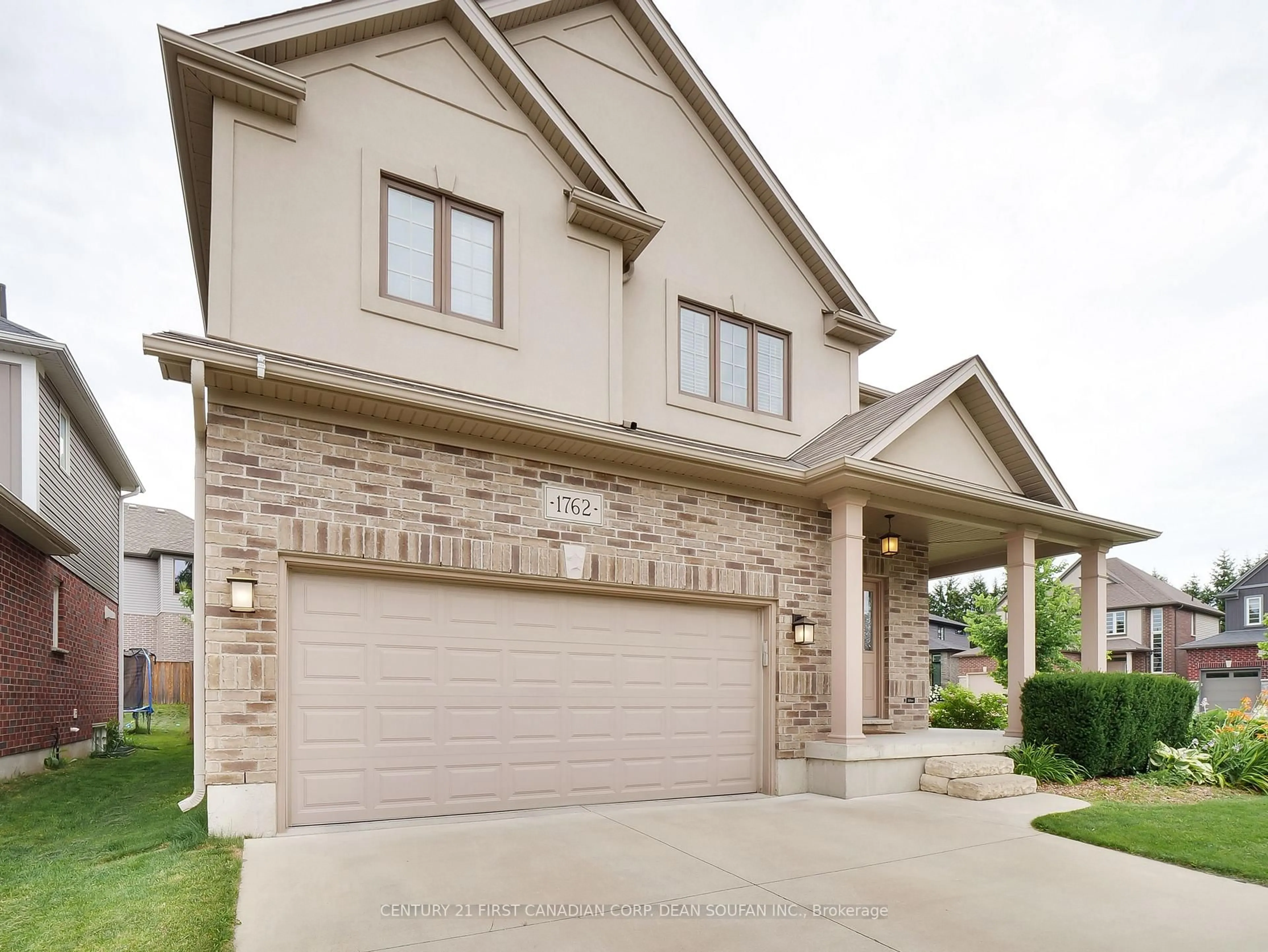 Home with brick exterior material, street for 1762 Waterwheel Lane, London North Ontario N5X 0J4