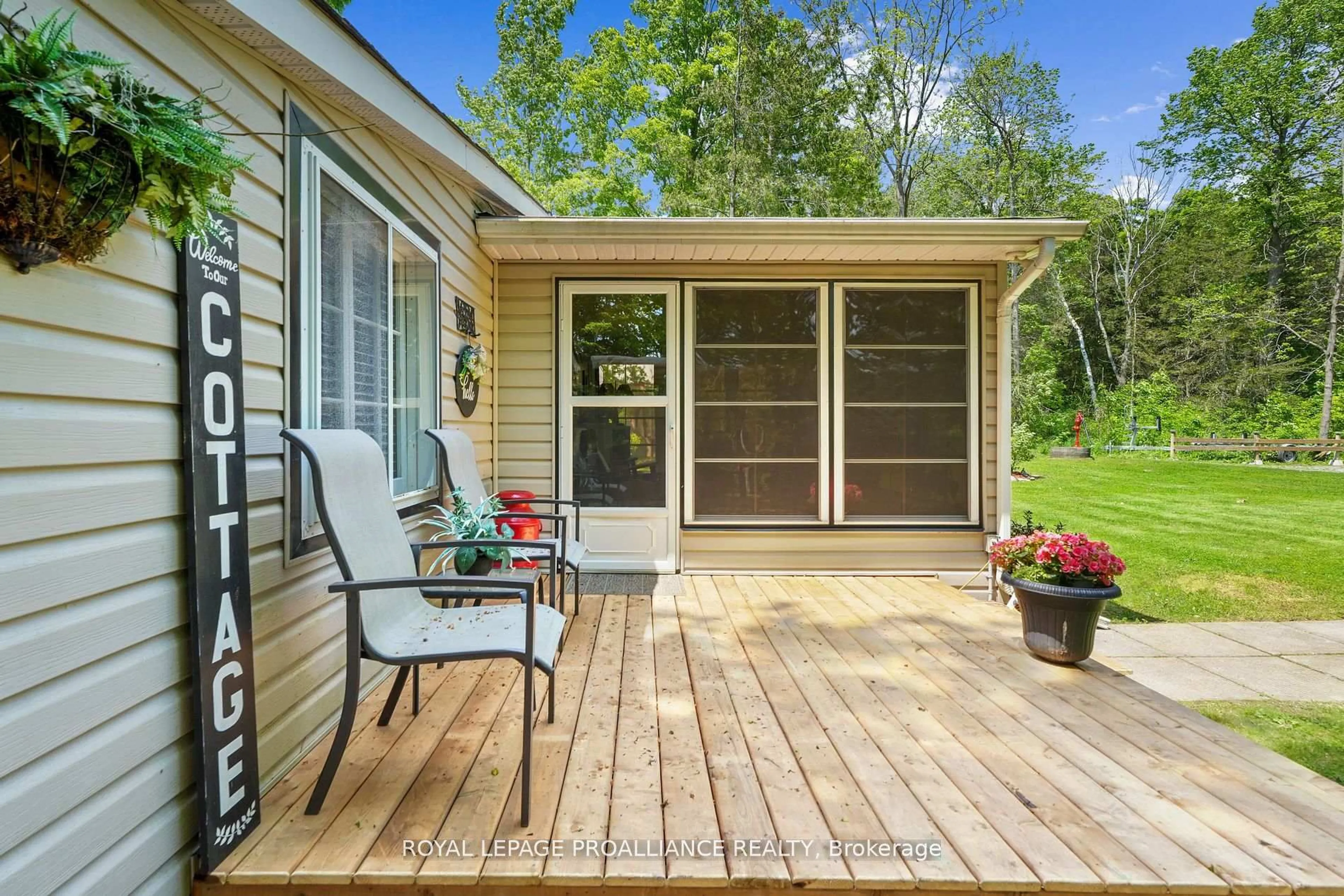Patio, water/lake/river/ocean view for 249 4th Line #A, Trent Hills Ontario K0L 1L0