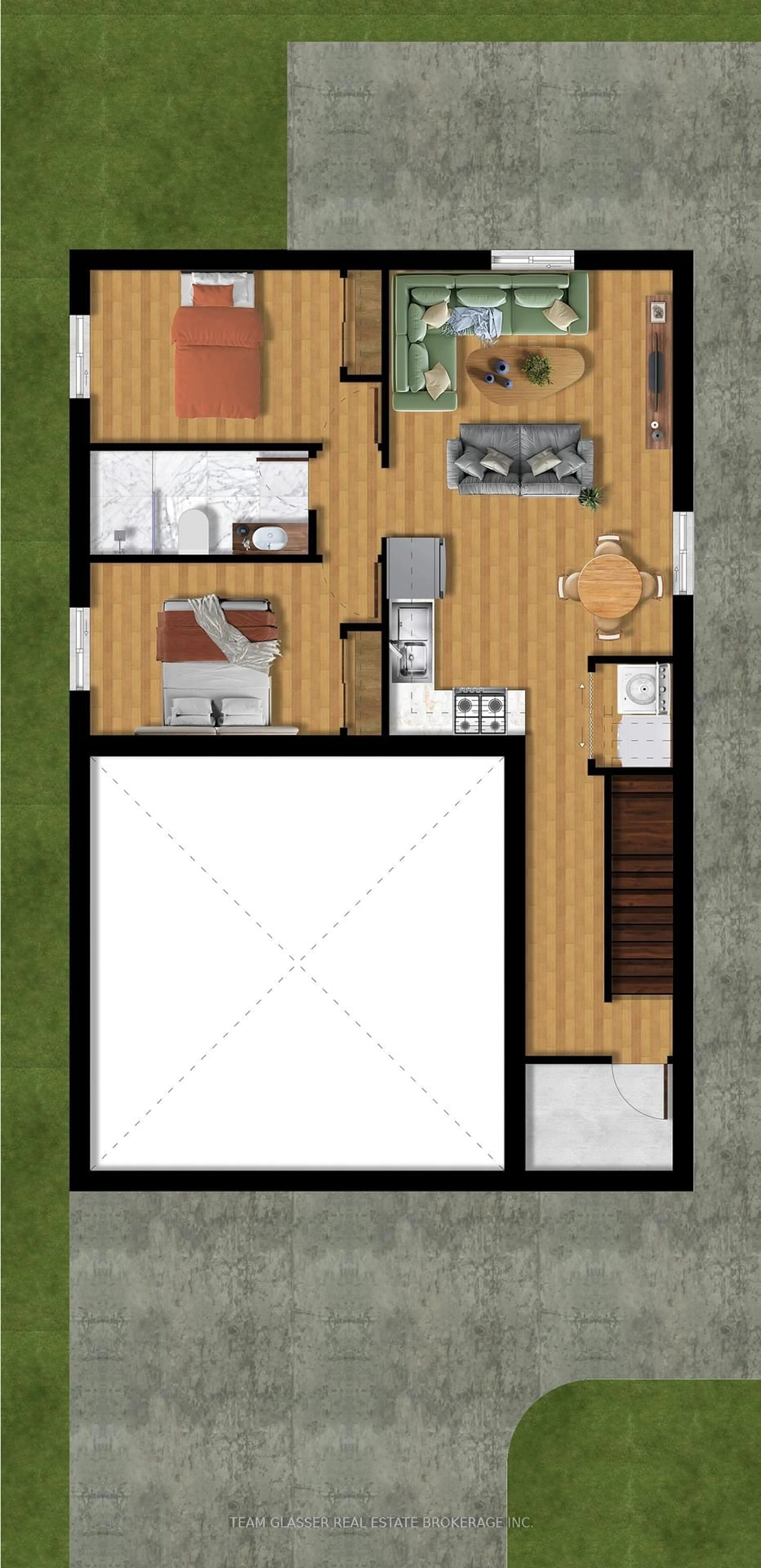 Floor plan for 4258 GREEN Bend, London South Ontario N6P 0K9