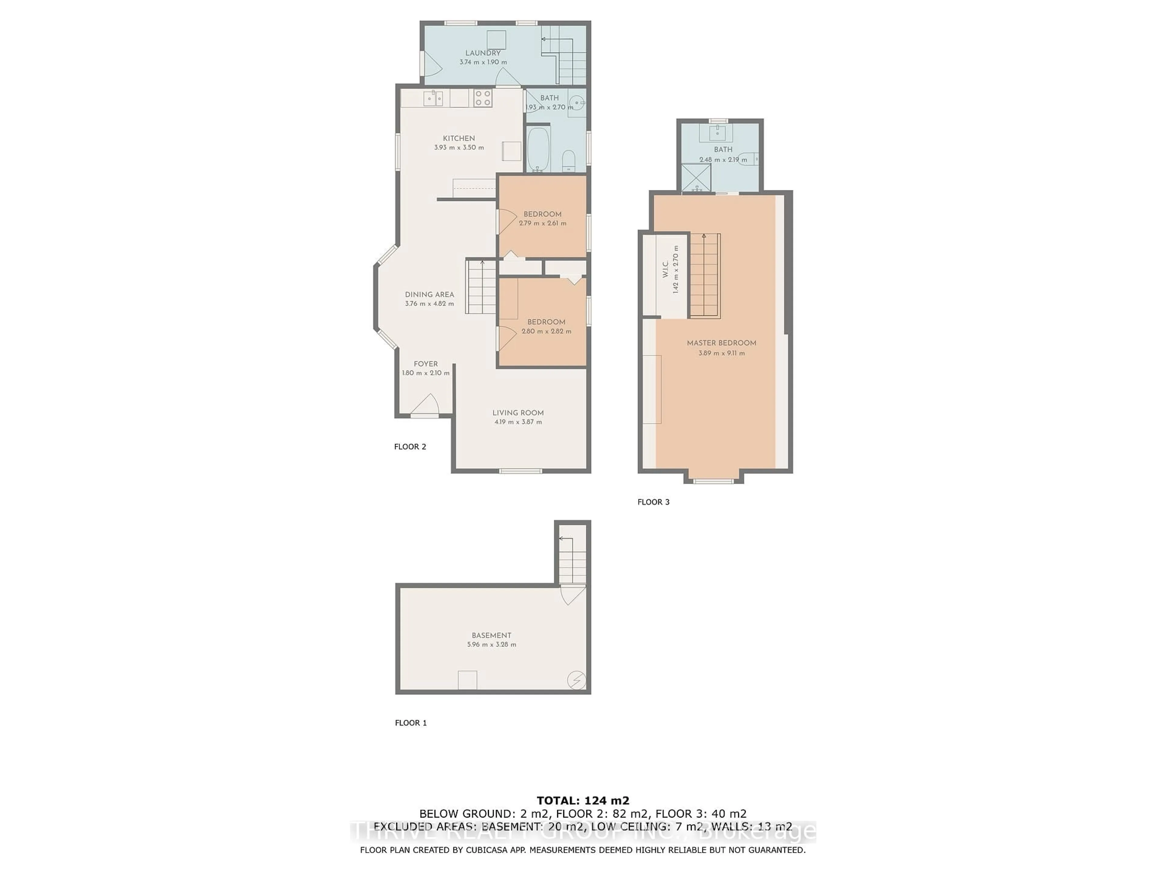 Floor plan for 42 ALBION St, London North Ontario N6H 1Z2