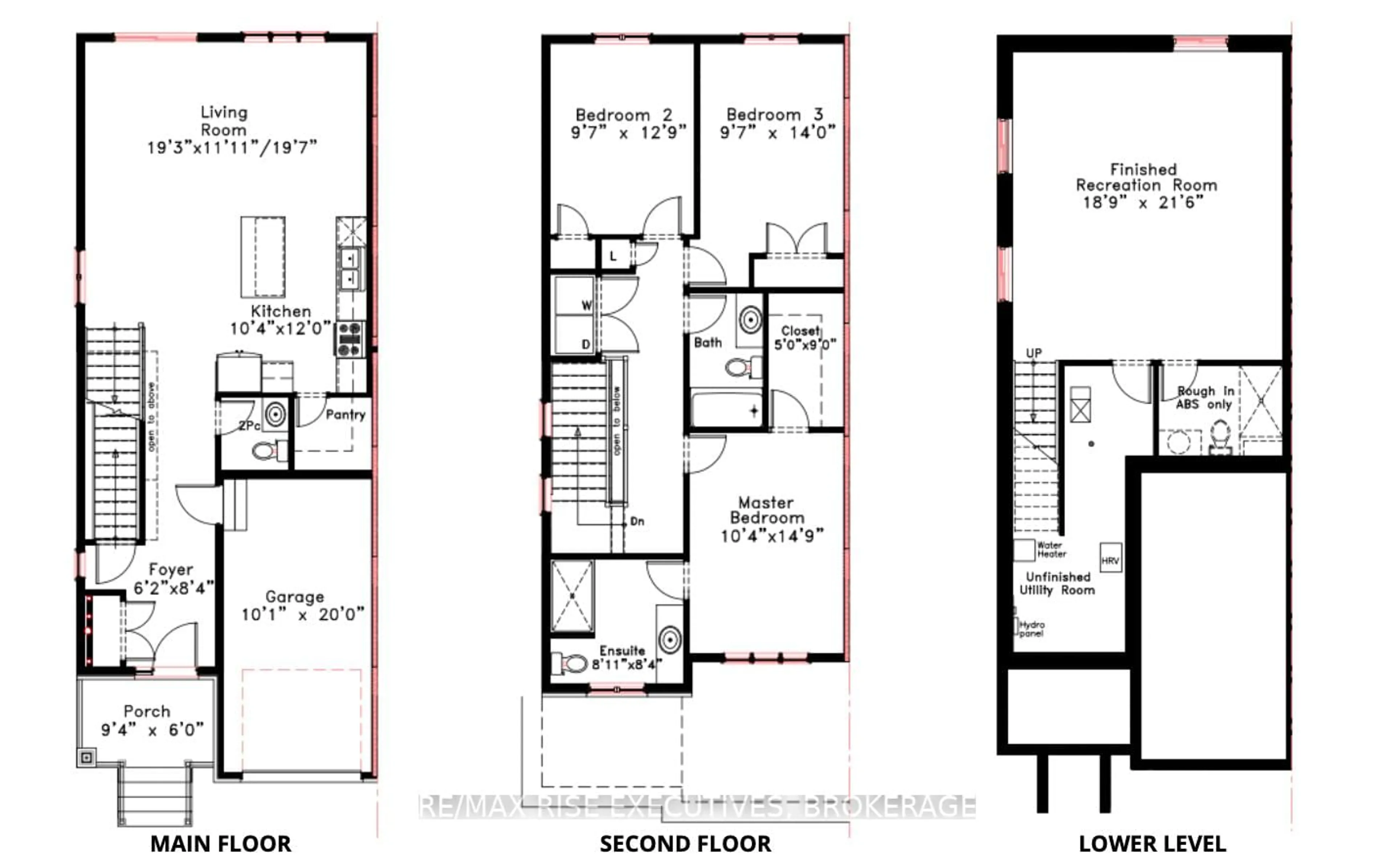 Floor plan for 2703 Delmar St, Kingston Ontario K7P 0J1