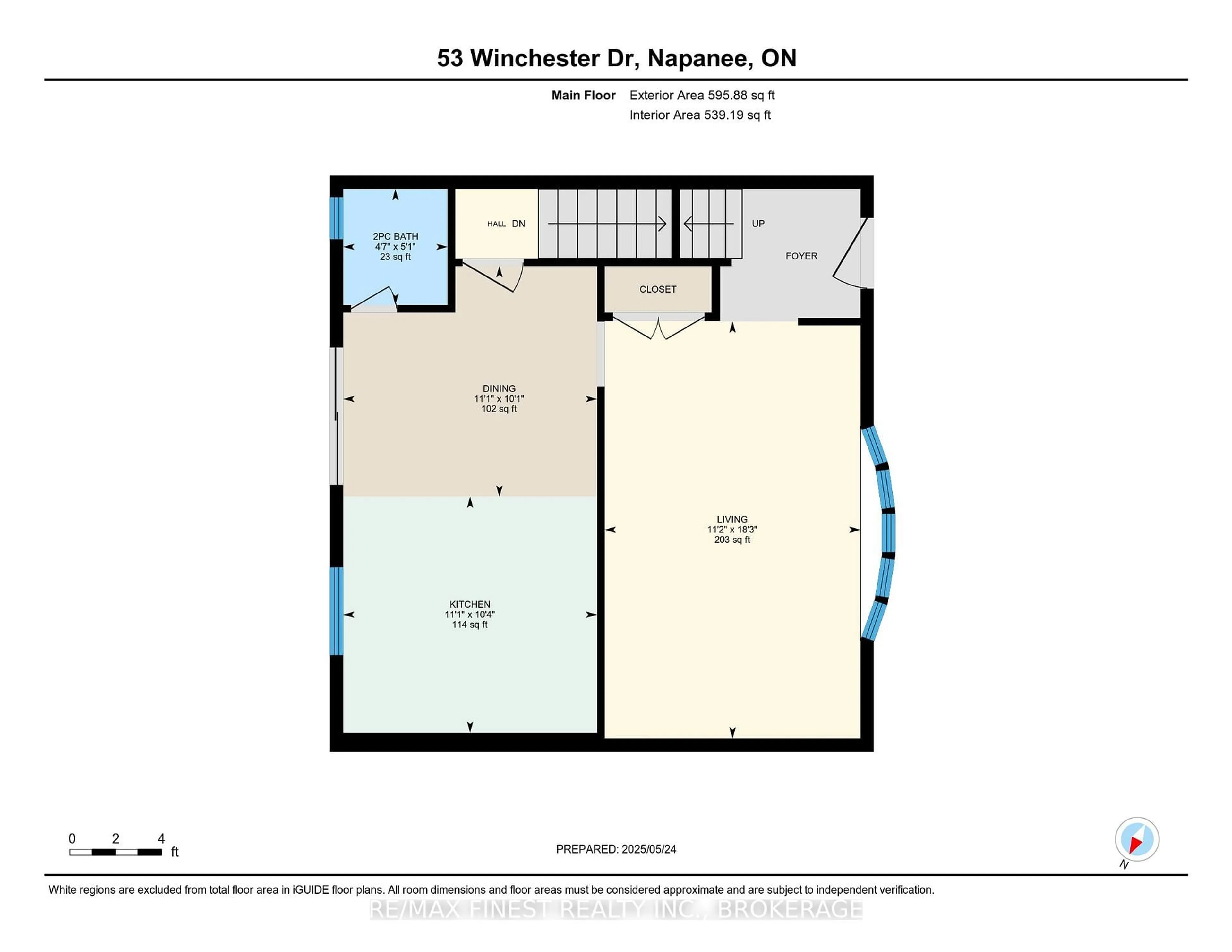 Floor plan for 53 Winchester Dr #27, Greater Napanee Ontario K7R 3P9