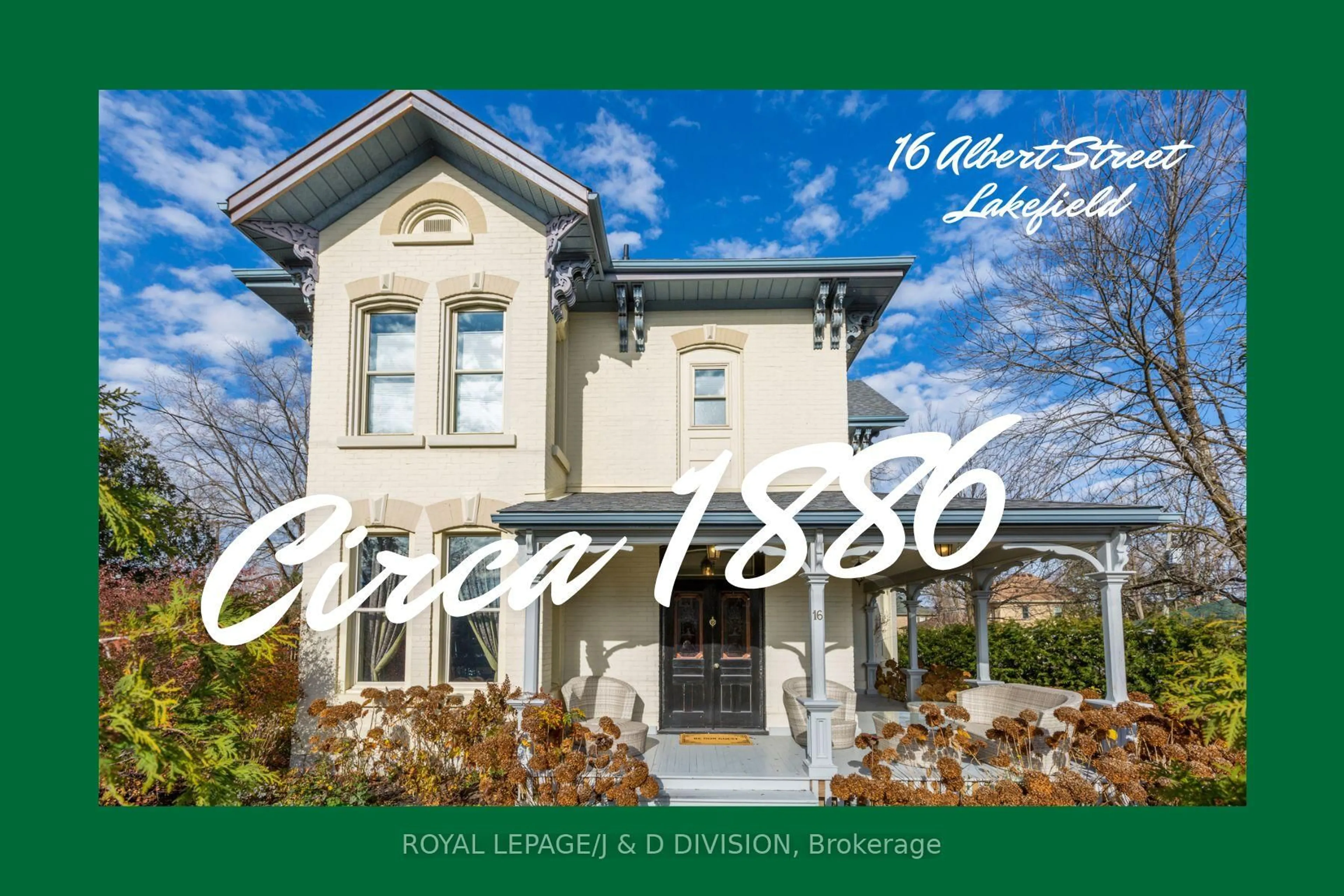Home with brick exterior material, street for 16 Albert St #Lakefield, Selwyn Ontario K0L 2H0