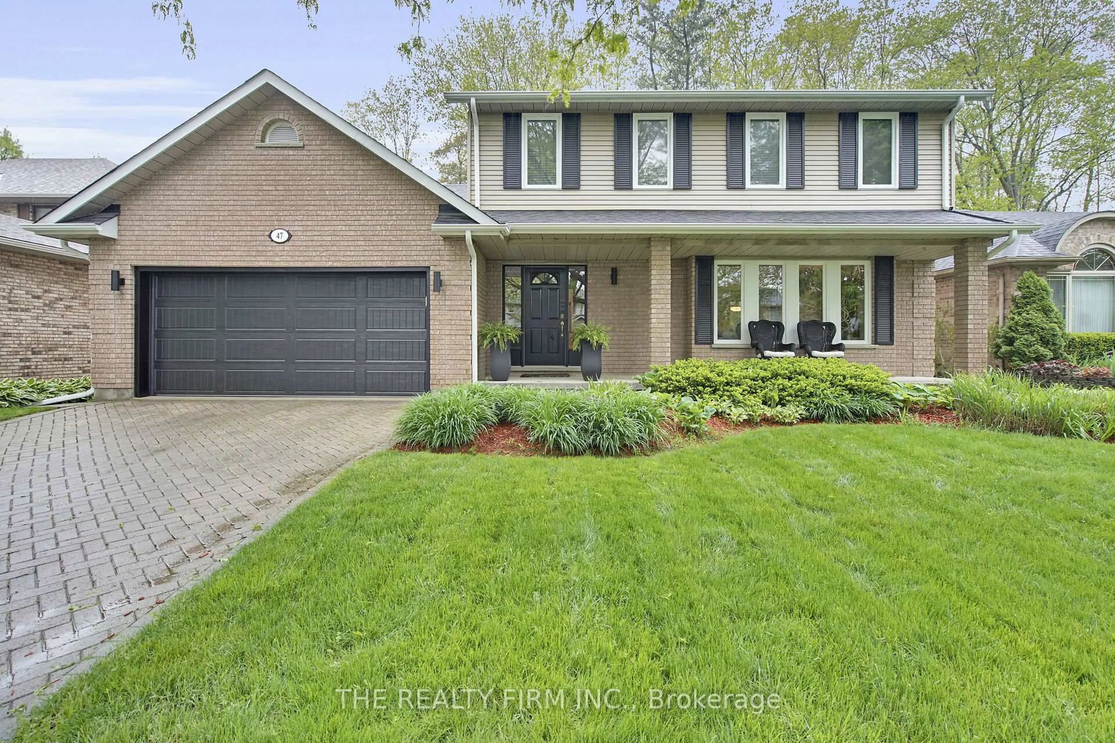 Home with brick exterior material, street for 47 Nanette Dr, London North Ontario N5X 3L2