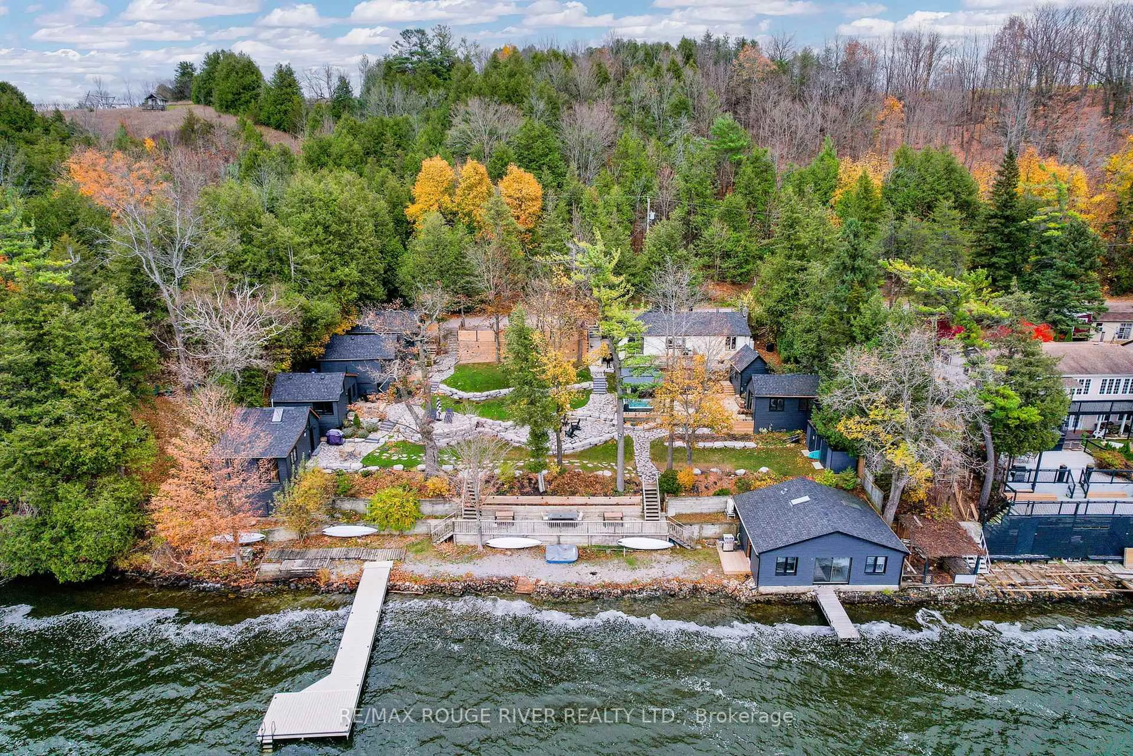 A pic from outside/outdoor area/front of a property/back of a property/a pic from drone, water/lake/river/ocean view for 1026 Merrill Rd #12, Alnwick/Haldimand Ontario K0K 2X0