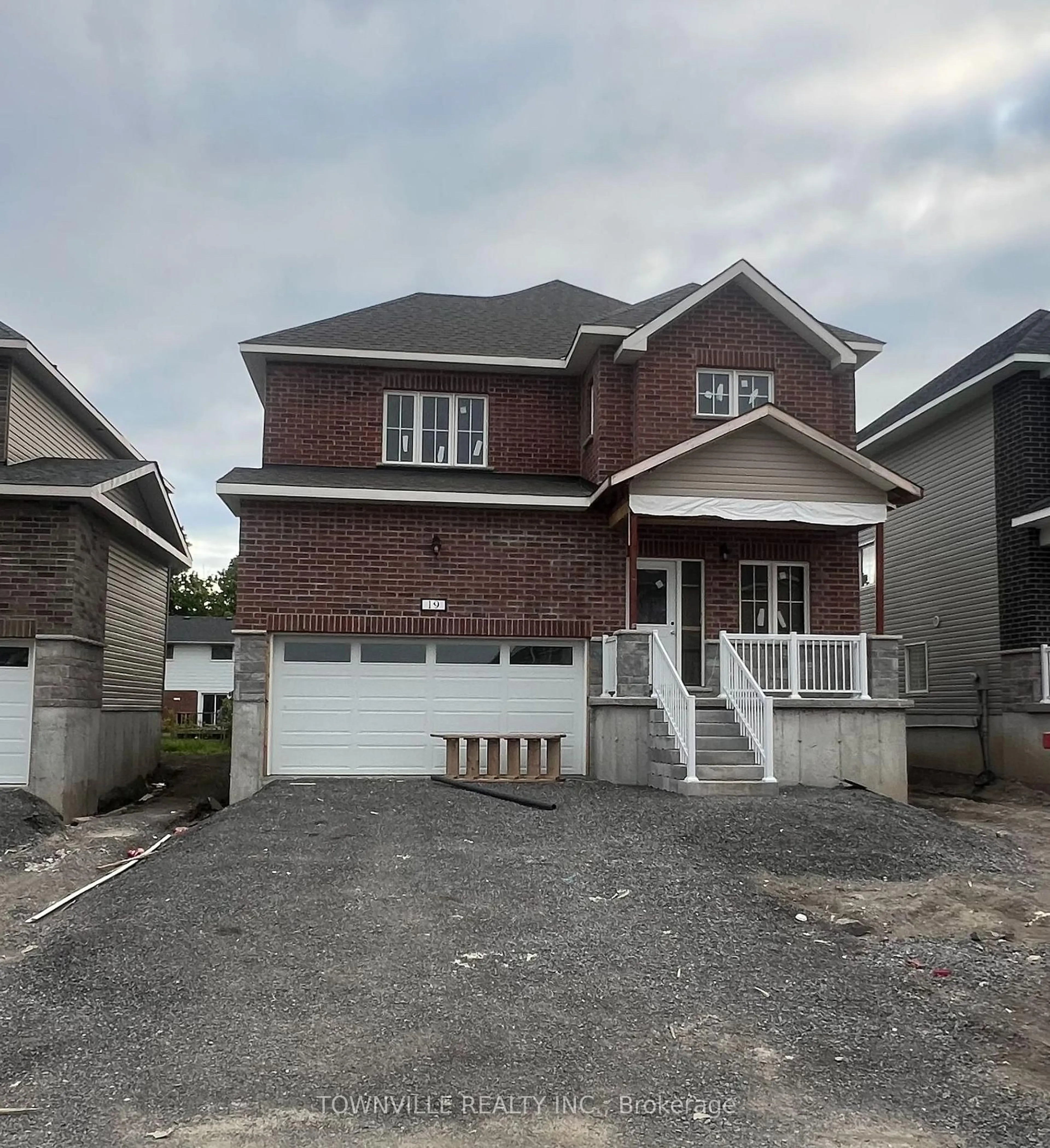 Home with brick exterior material, street for 19 Bradden Cres, Belleville Ontario K8N 0T8